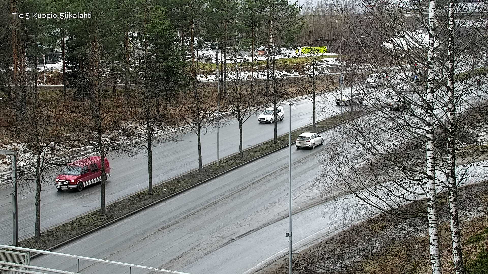 Weather Camera Image Väg 5 Kuopio, Siikalahti, Kuopio, Pohjois-Savo