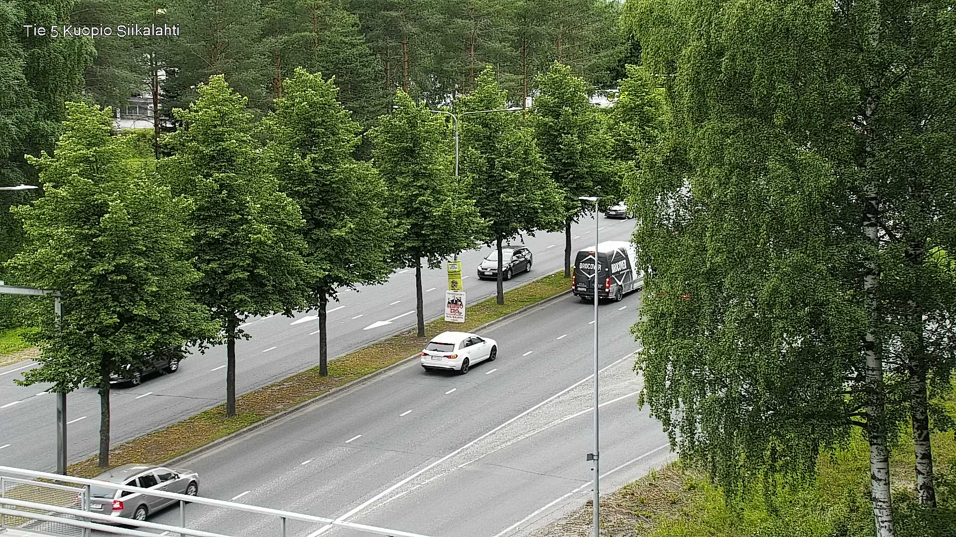 Weather Camera Image Road 5 Kuopio, Siikalahti, Kuopio, Pohjois-Savo