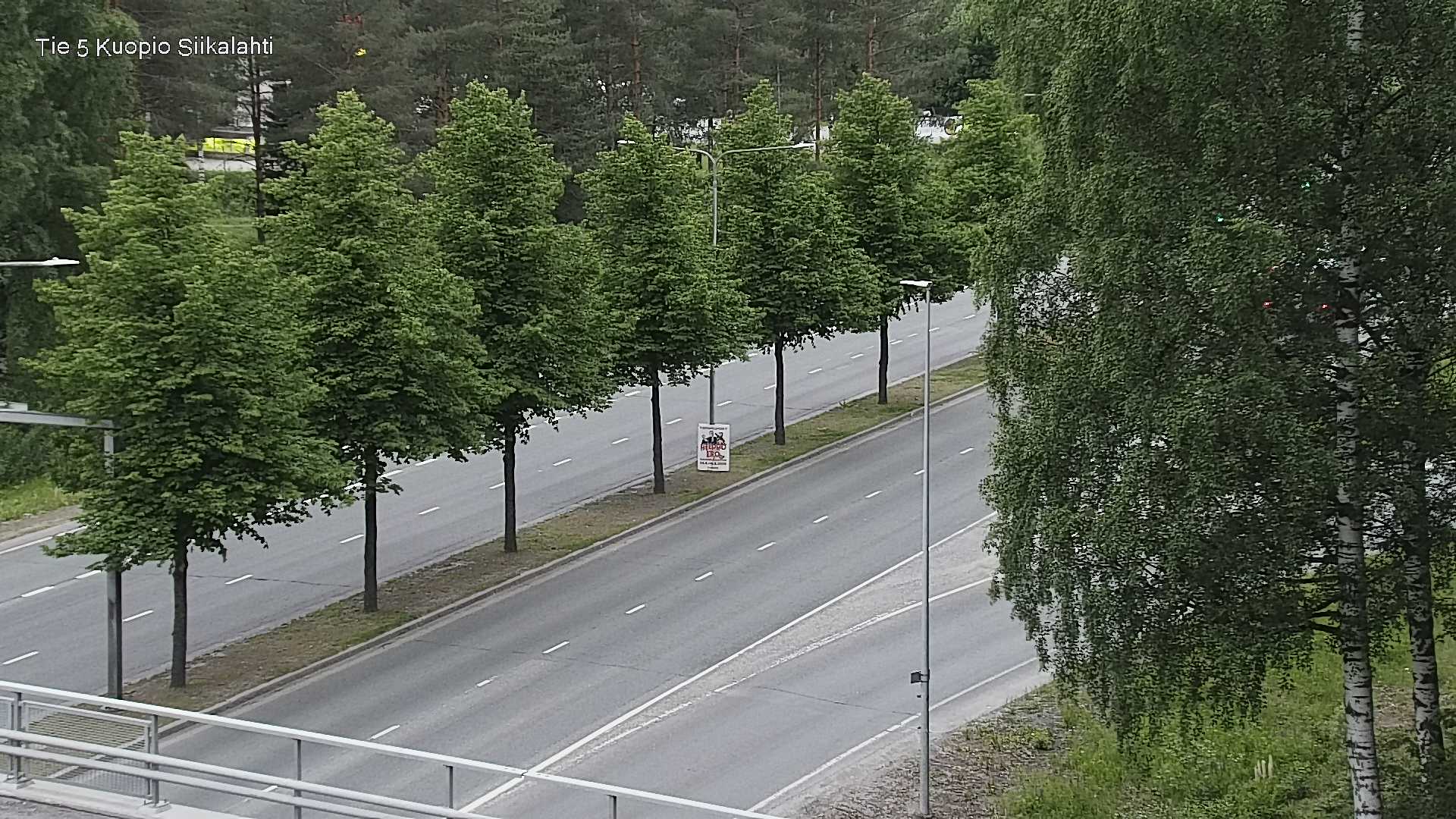 Weather Camera Image Road 5 Kuopio, Siikalahti, Kuopio, Pohjois-Savo