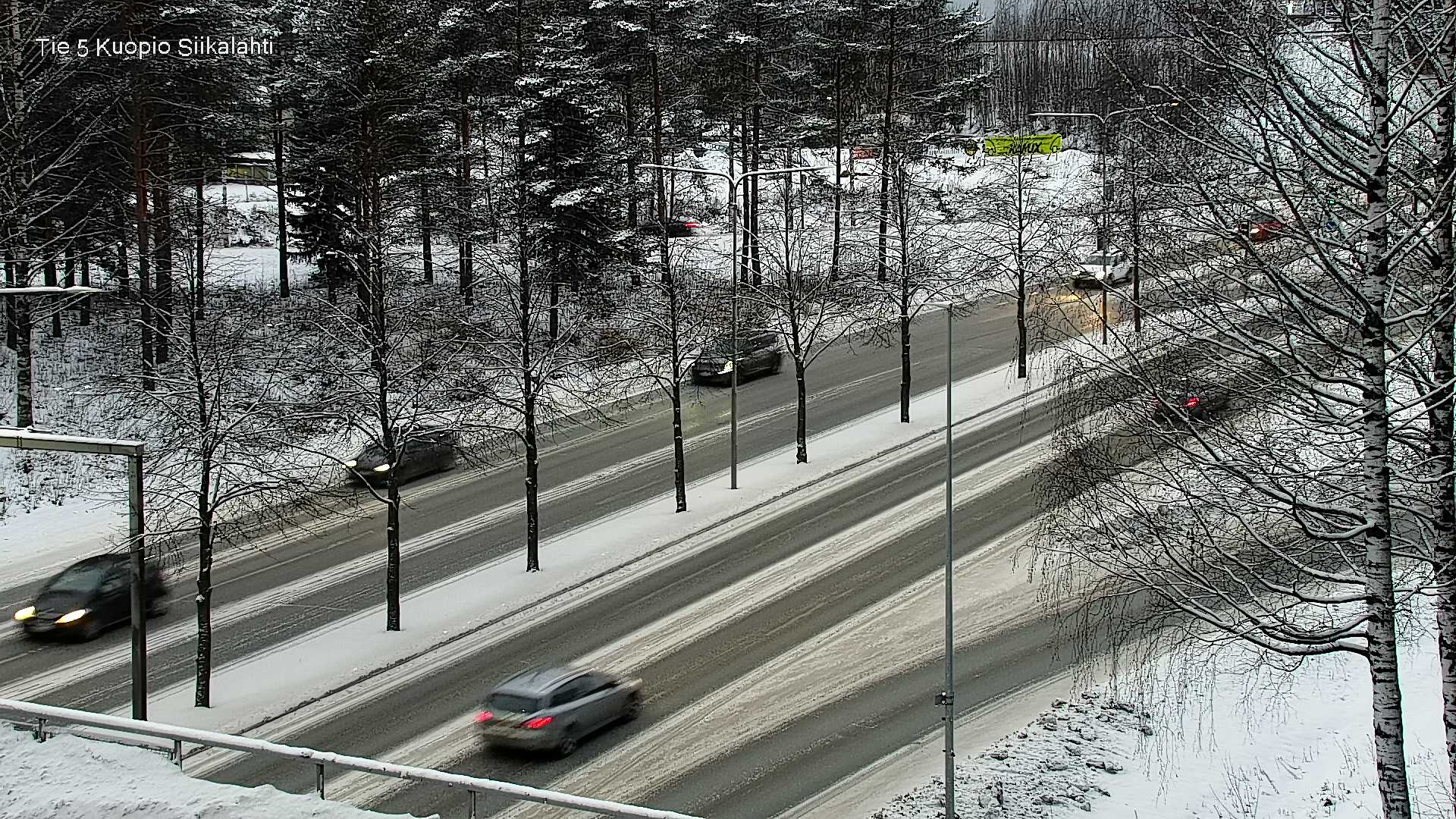 Weather Camera Image Väg 5 Kuopio, Siikalahti, Kuopio, Pohjois-Savo