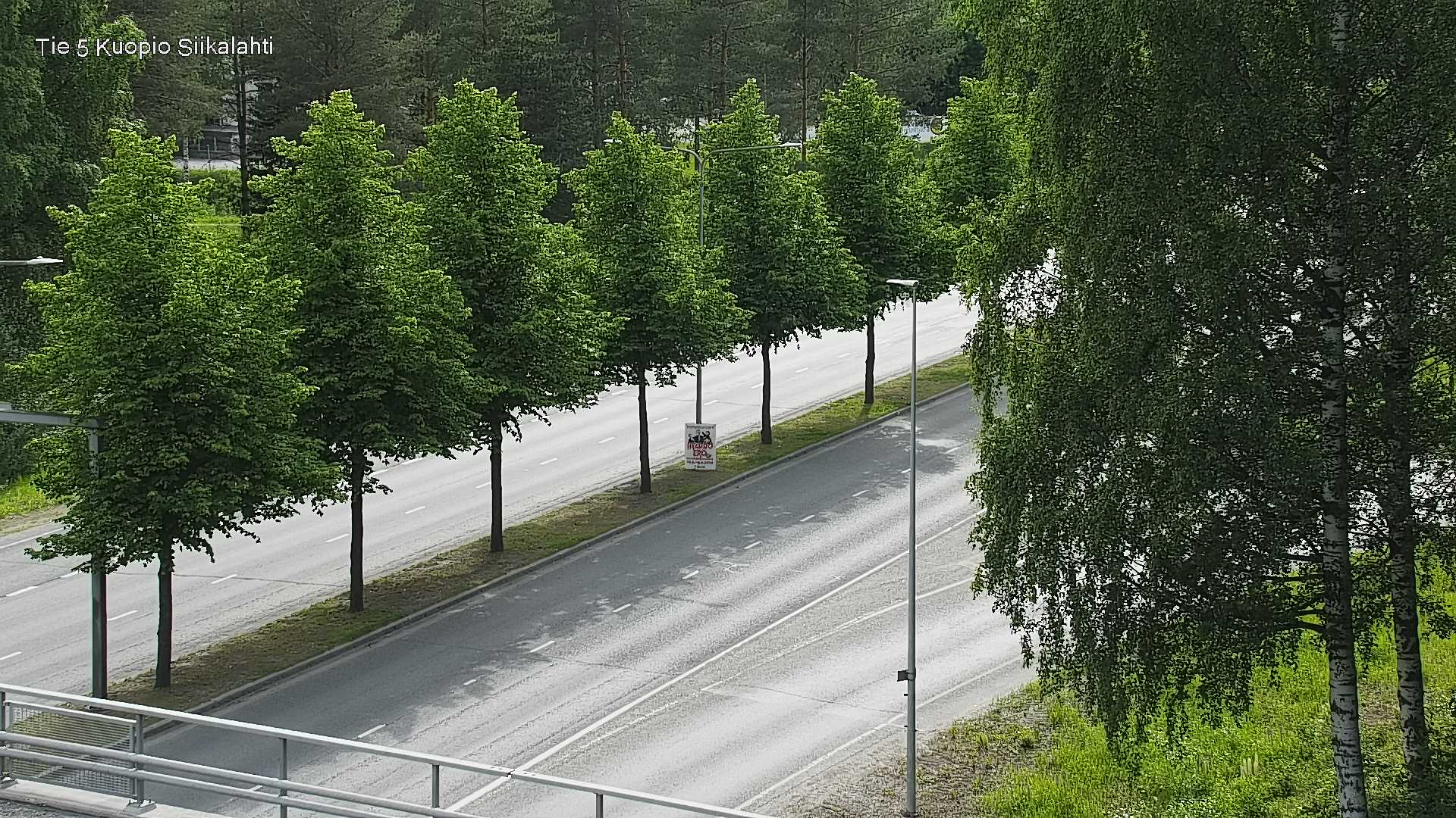 Weather Camera Image Road 5 Kuopio, Siikalahti, Kuopio, Pohjois-Savo