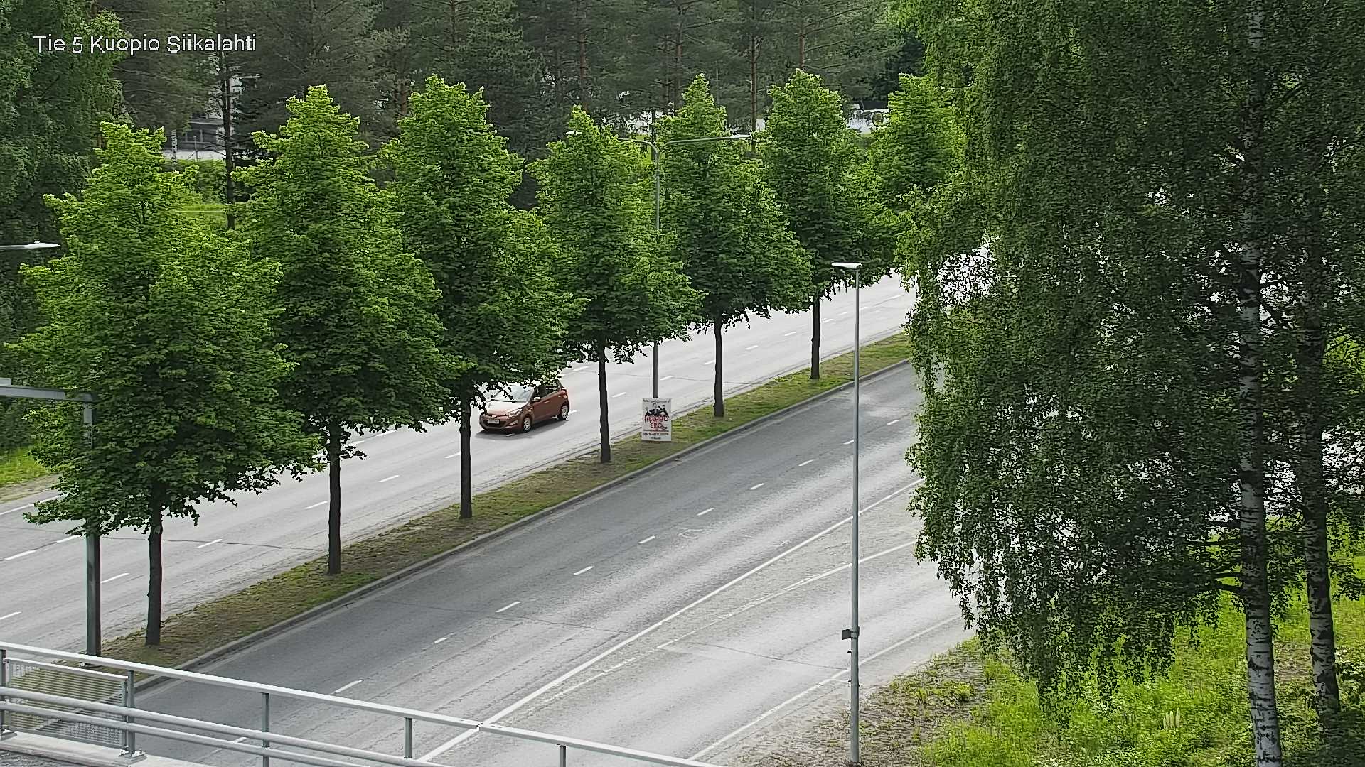 Weather Camera Image Road 5 Kuopio, Siikalahti, Kuopio, Pohjois-Savo