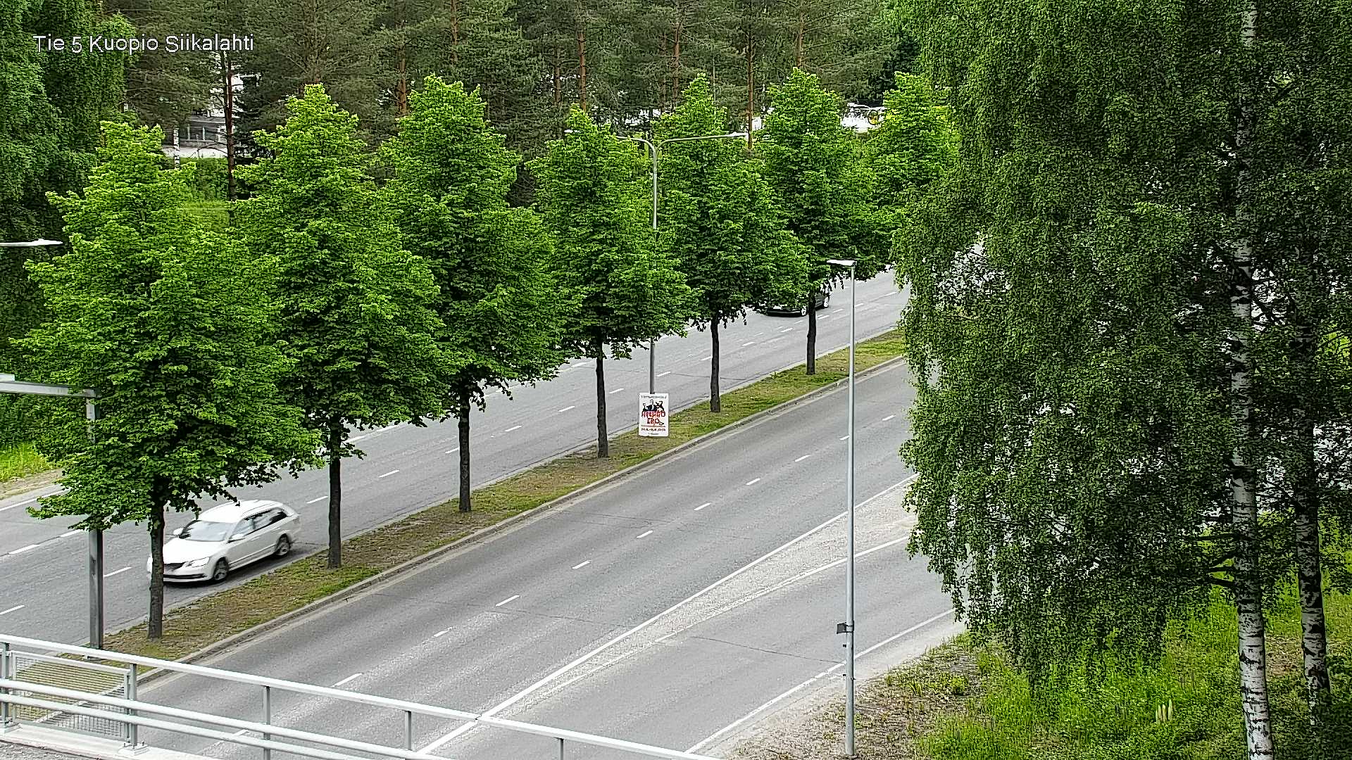 Weather Camera Image Road 5 Kuopio, Siikalahti, Kuopio, Pohjois-Savo
