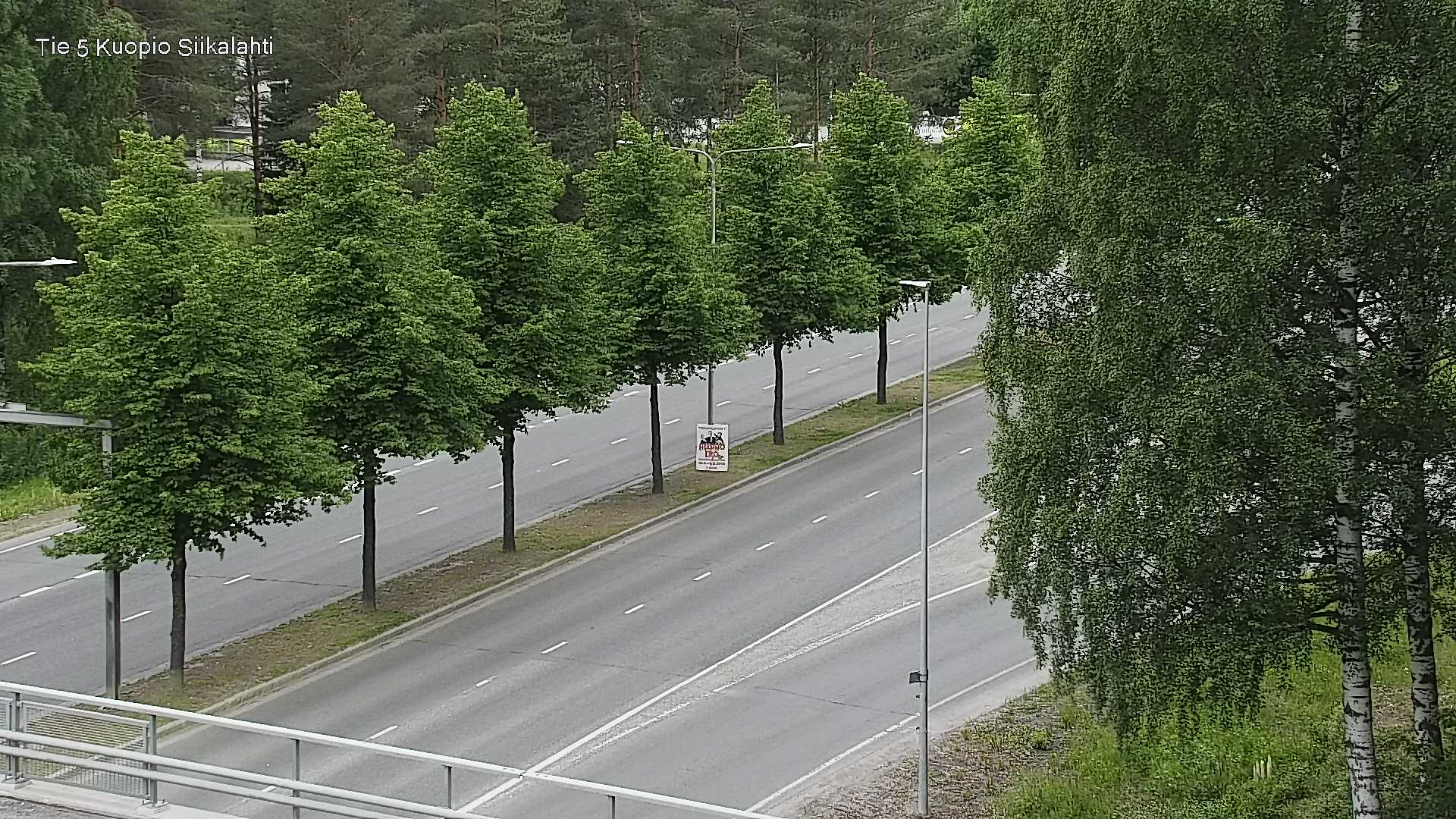 Weather Camera Image Road 5 Kuopio, Siikalahti, Kuopio, Pohjois-Savo
