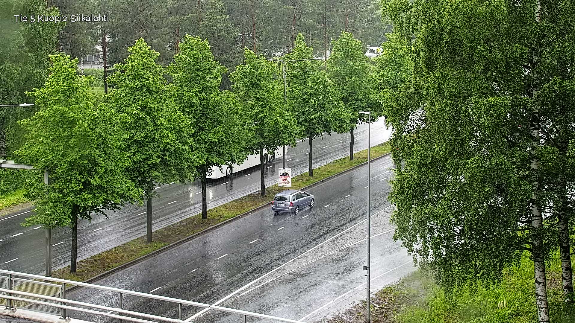Weather Camera Image Väg 5 Kuopio, Siikalahti, Kuopio, Pohjois-Savo