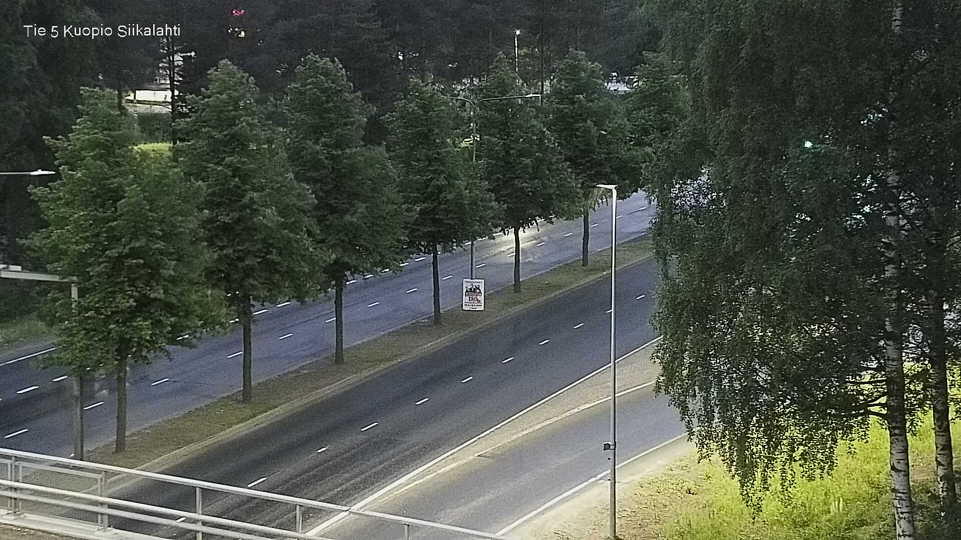 Weather Camera Image Road 5 Kuopio, Siikalahti, Kuopio, Pohjois-Savo