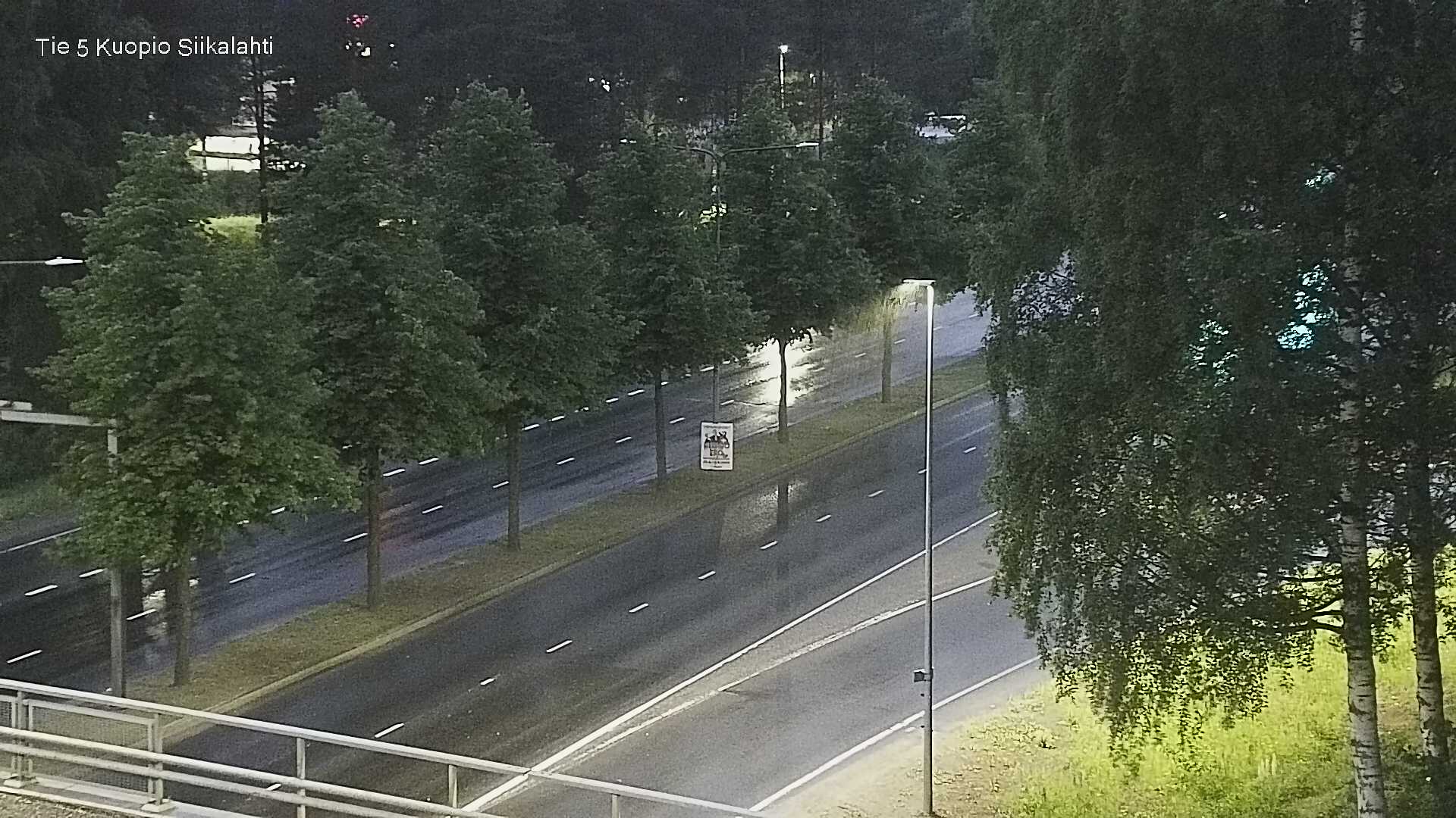 Weather Camera Image Road 5 Kuopio, Siikalahti, Kuopio, Pohjois-Savo
