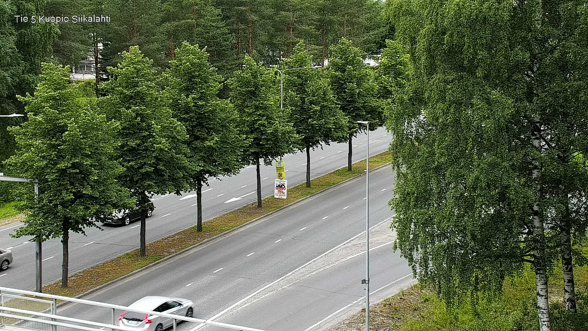 Weather Camera Image Road 5 Kuopio, Siikalahti, Kuopio, Pohjois-Savo