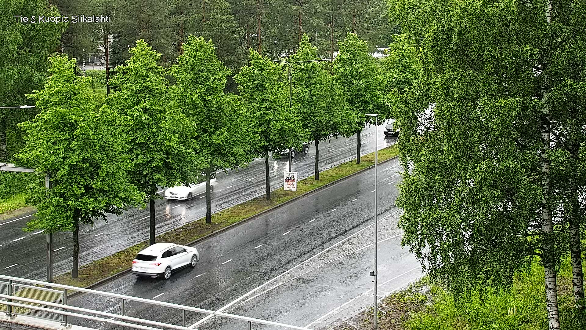 Weather Camera Image Väg 5 Kuopio, Siikalahti, Kuopio, Pohjois-Savo