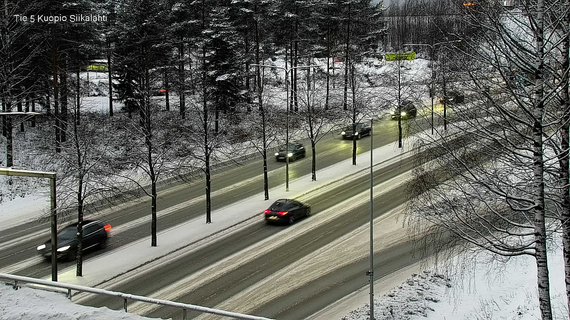 Weather Camera Image Väg 5 Kuopio, Siikalahti, Kuopio, Pohjois-Savo