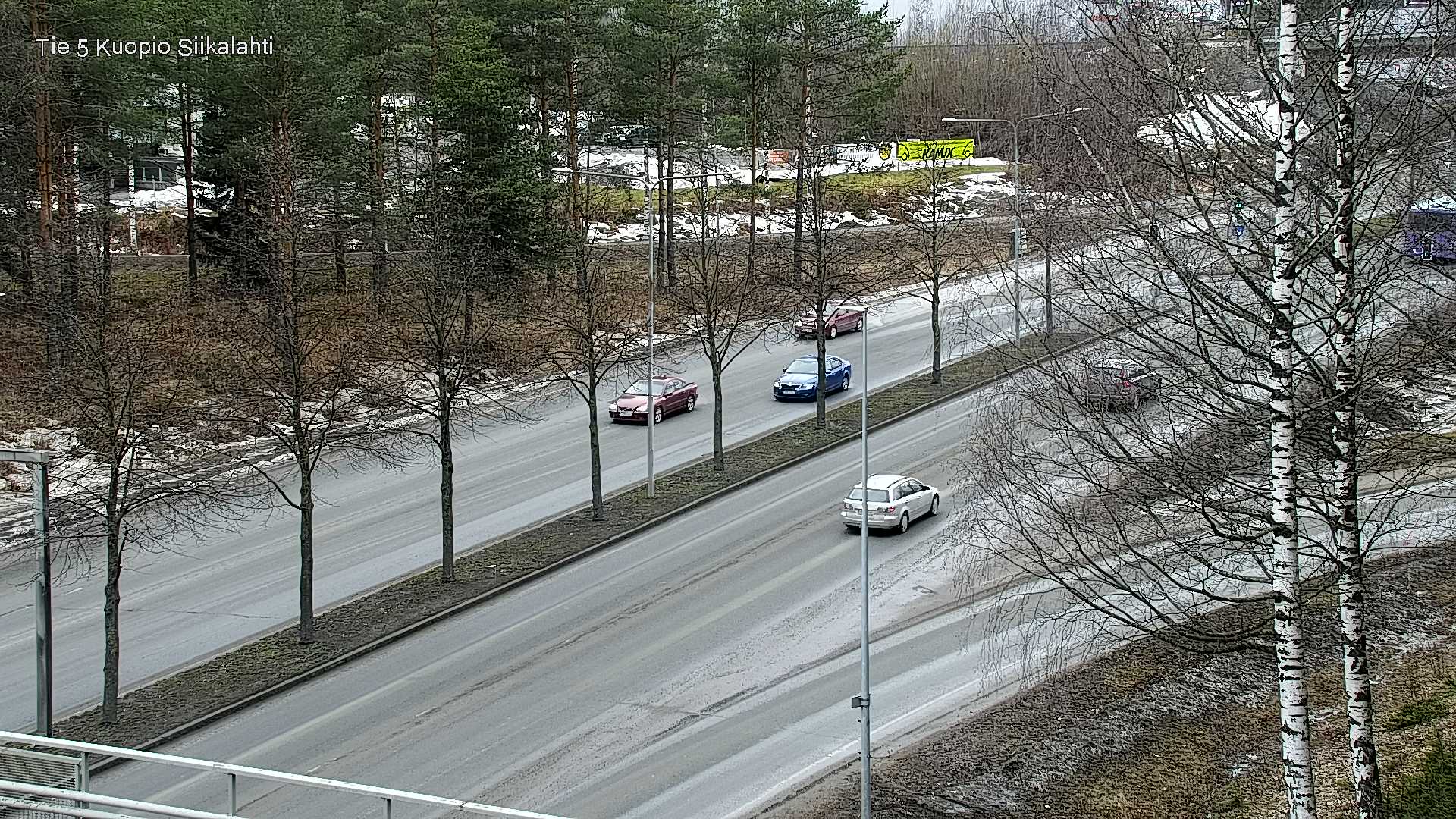 Weather Camera Image Väg 5 Kuopio, Siikalahti, Kuopio, Pohjois-Savo