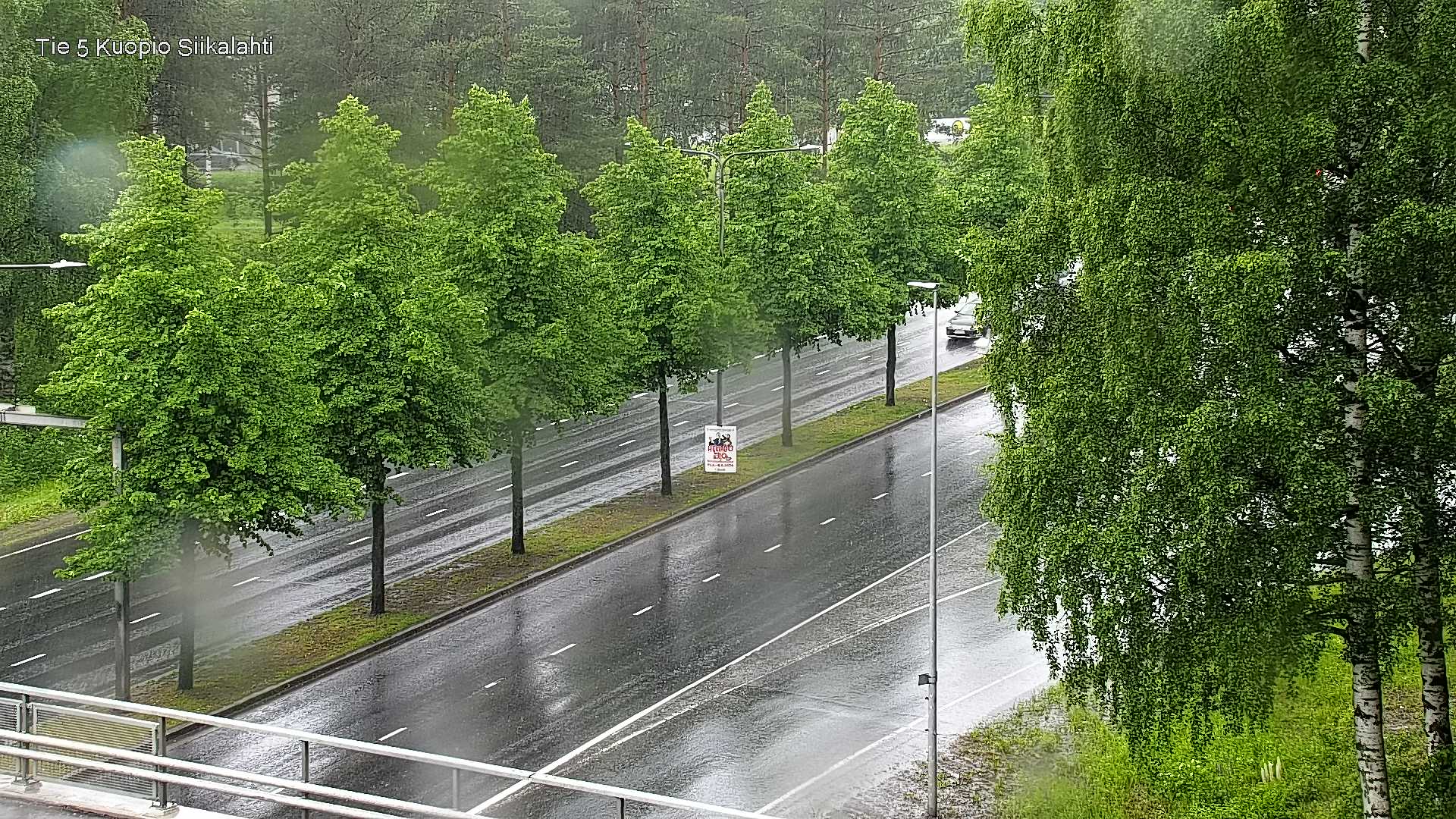 Weather Camera Image Väg 5 Kuopio, Siikalahti, Kuopio, Pohjois-Savo