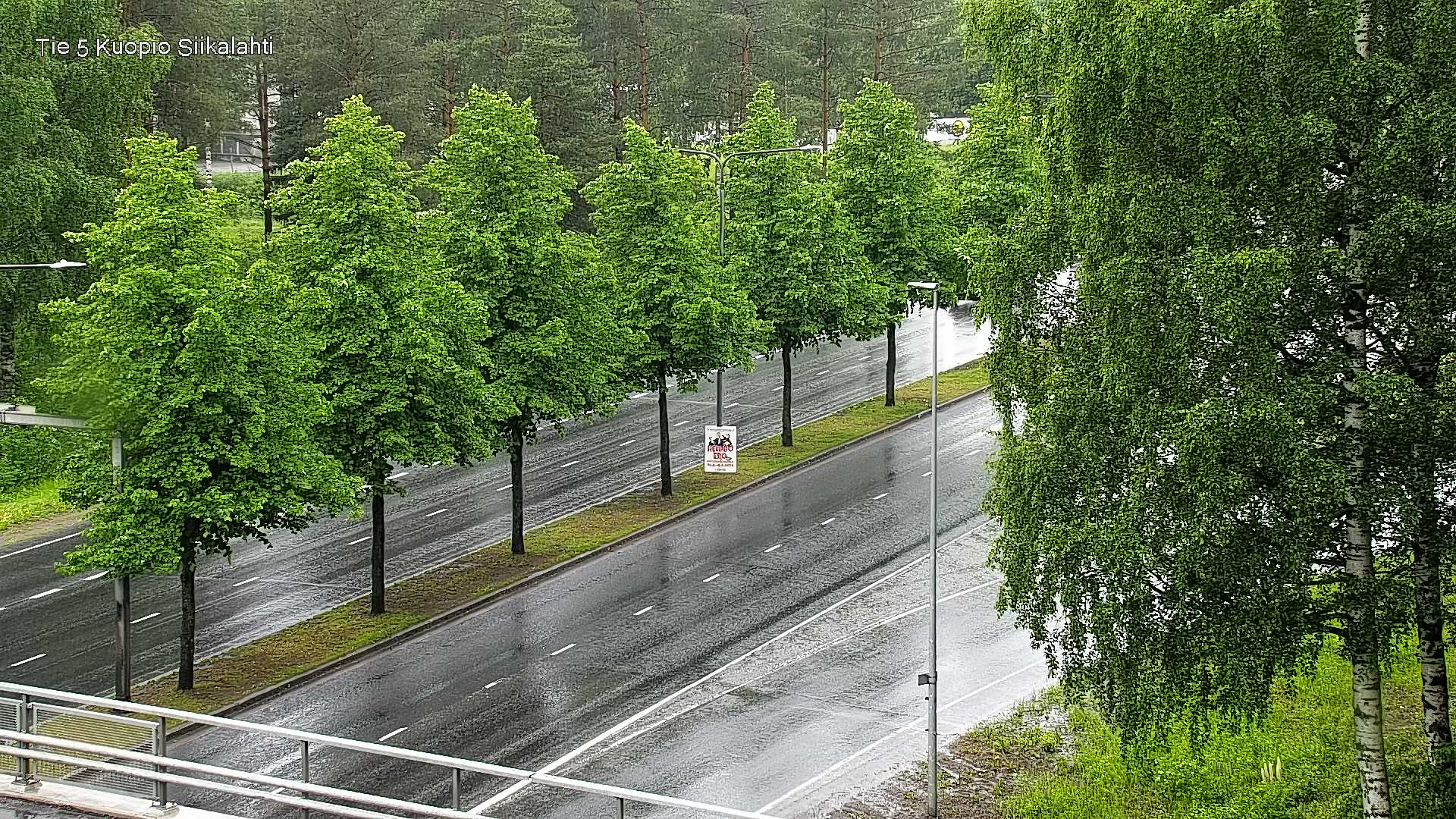 Weather Camera Image Väg 5 Kuopio, Siikalahti, Kuopio, Pohjois-Savo