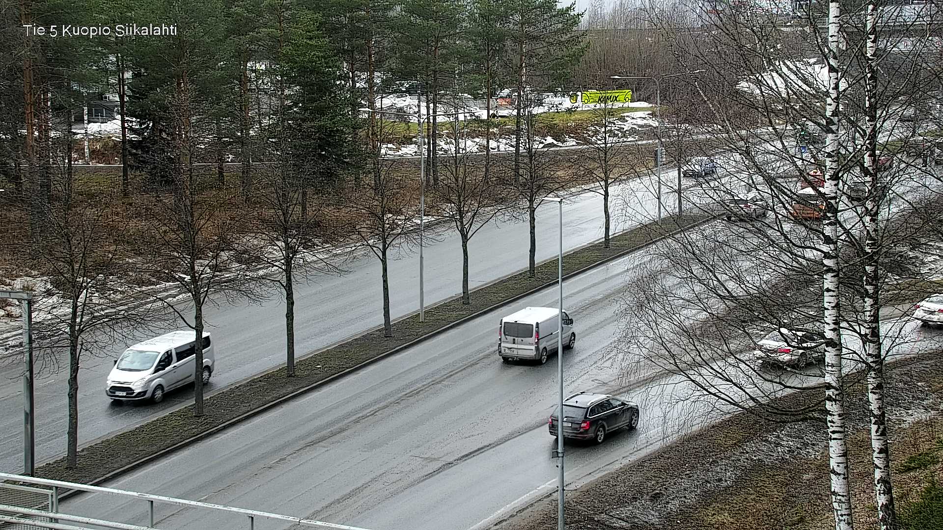 Weather Camera Image Väg 5 Kuopio, Siikalahti, Kuopio, Pohjois-Savo