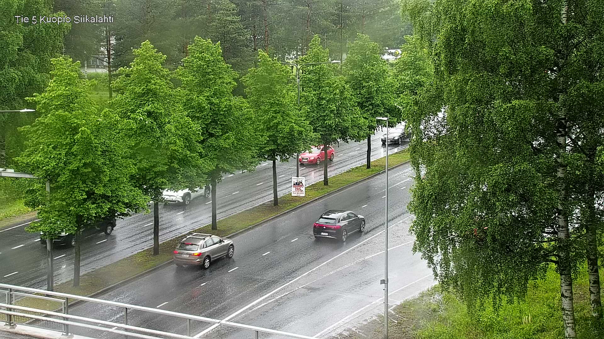 Weather Camera Image Väg 5 Kuopio, Siikalahti, Kuopio, Pohjois-Savo