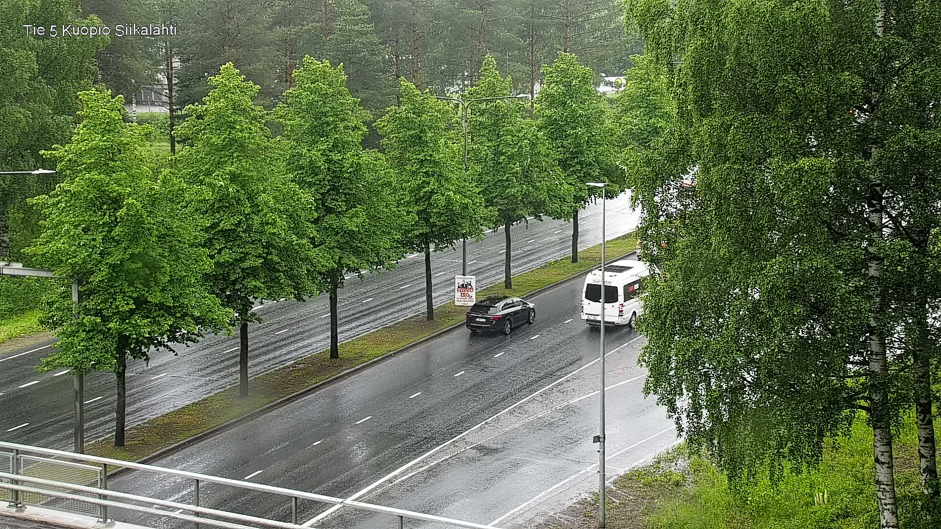 Weather Camera Image Väg 5 Kuopio, Siikalahti, Kuopio, Pohjois-Savo