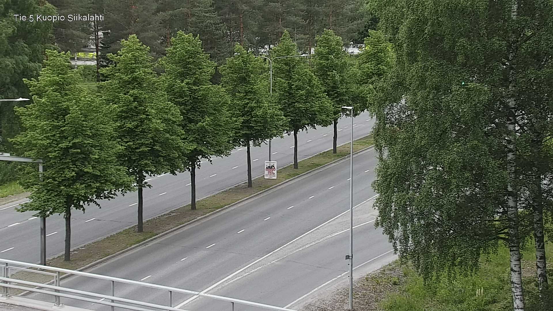 Weather Camera Image Road 5 Kuopio, Siikalahti, Kuopio, Pohjois-Savo