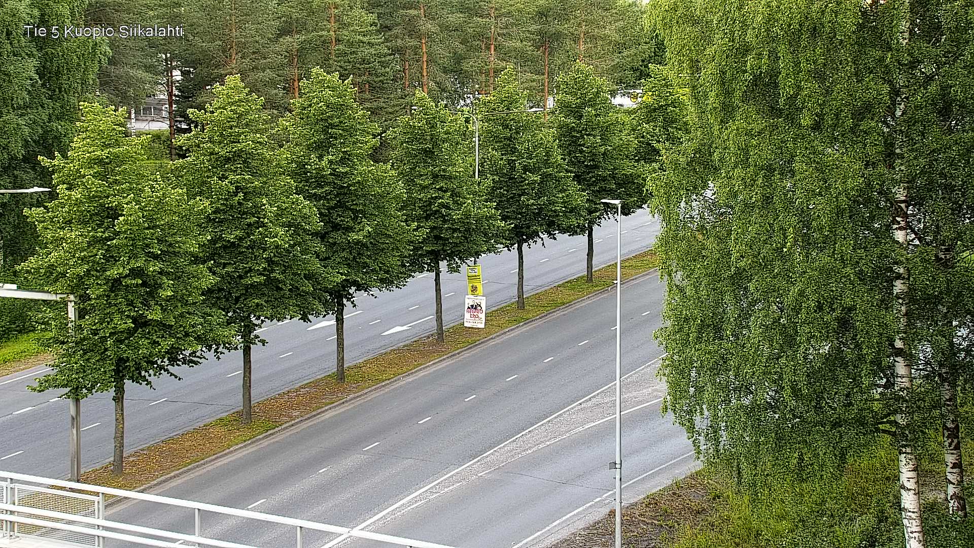 Weather Camera Image Road 5 Kuopio, Siikalahti, Kuopio, Pohjois-Savo