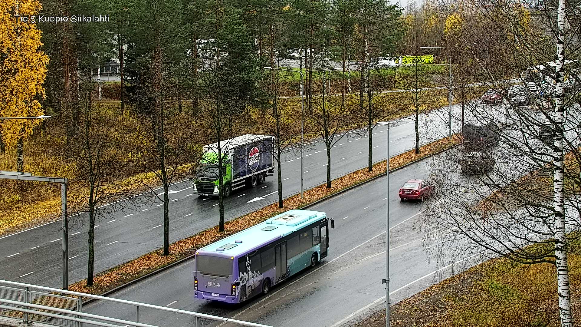 Kelikamerat Kuva Tie 5 Kuopio, Siikalahti, Kuopio, Pohjois-Savo