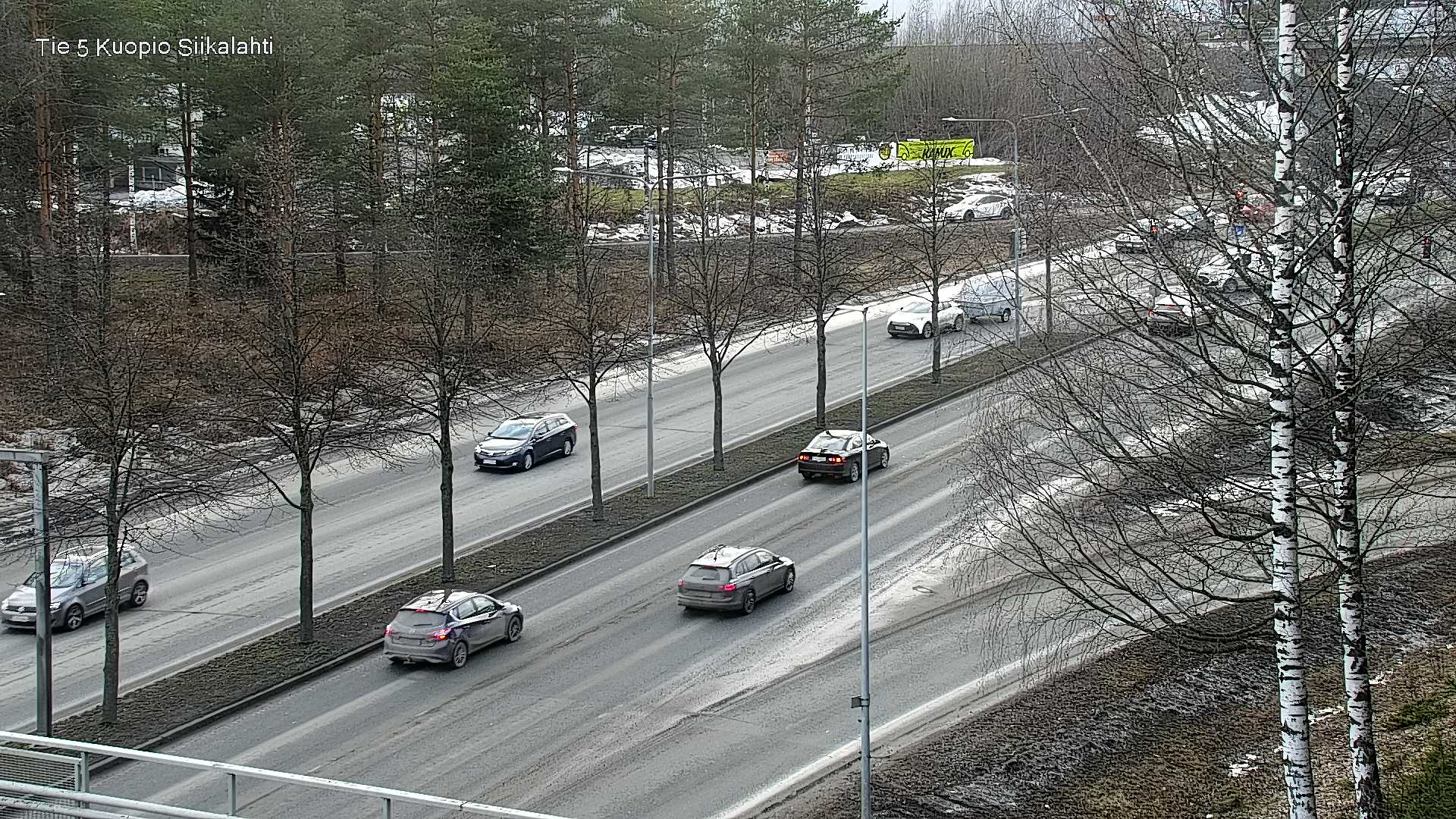 Weather Camera Image Road 5 Kuopio, Siikalahti, Kuopio, Pohjois-Savo