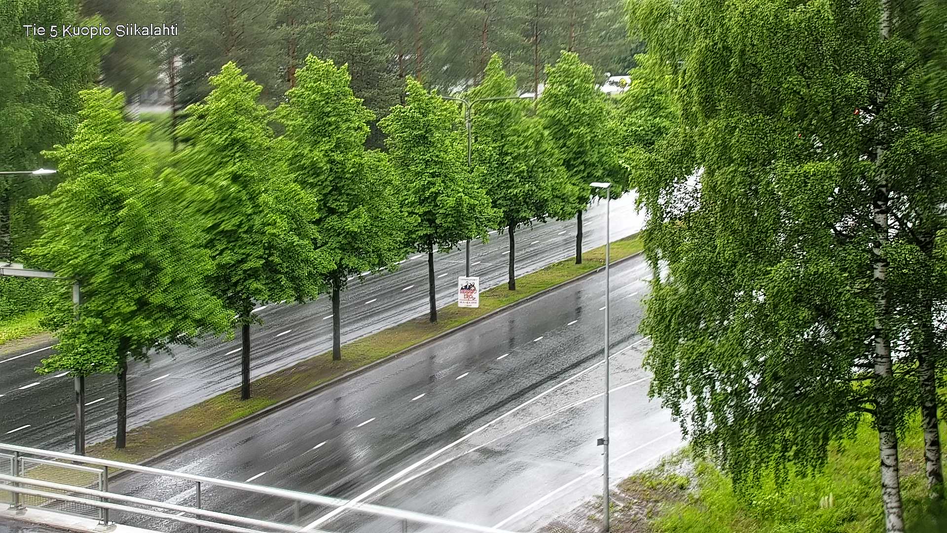 Weather Camera Image Road 5 Kuopio, Siikalahti, Kuopio, Pohjois-Savo