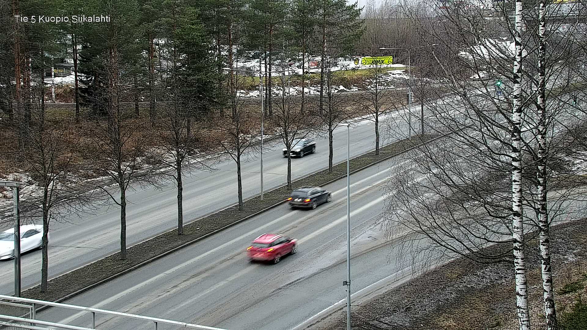 Weather Camera Image Road 5 Kuopio, Siikalahti, Kuopio, Pohjois-Savo
