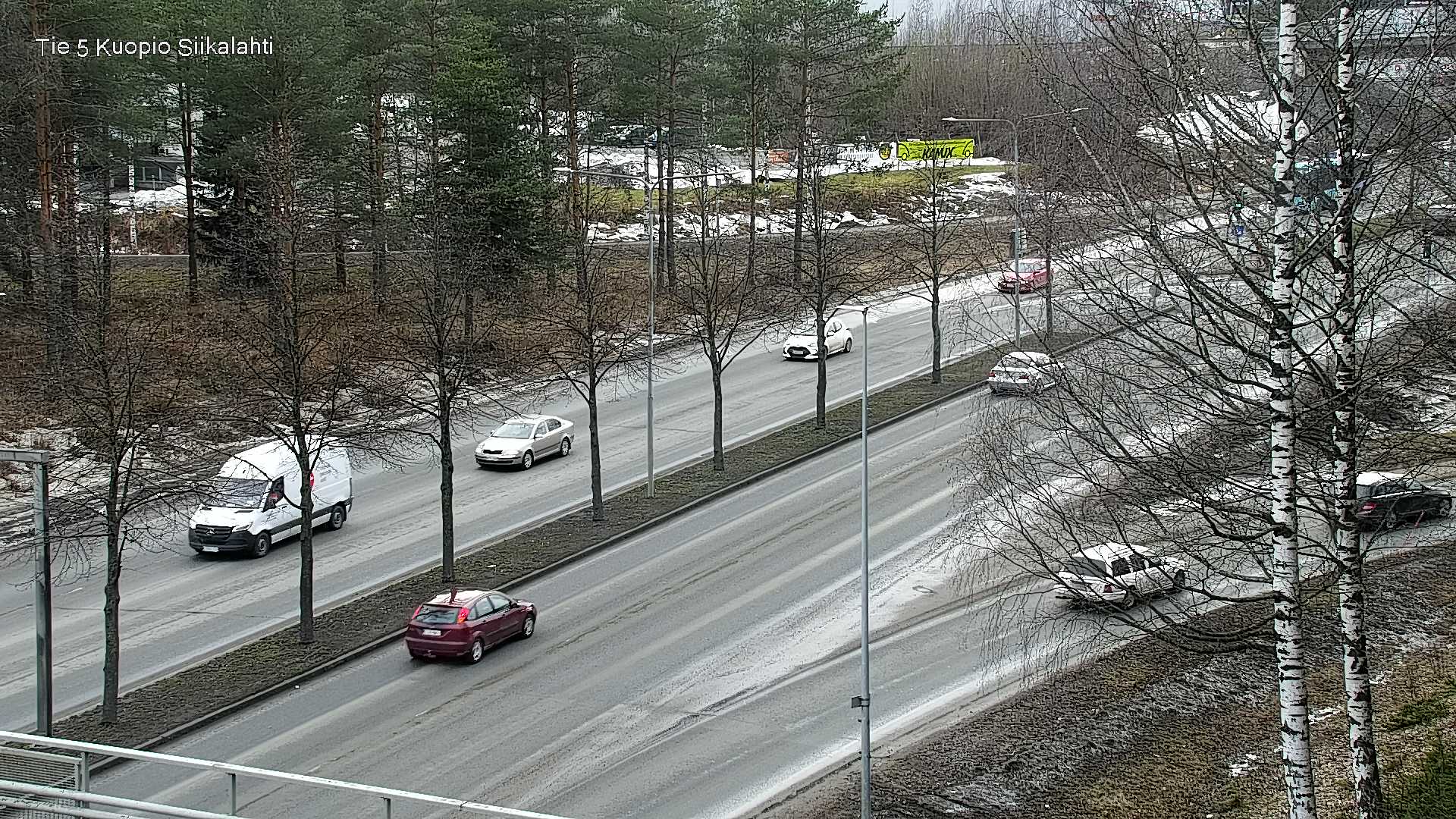 Weather Camera Image Väg 5 Kuopio, Siikalahti, Kuopio, Pohjois-Savo