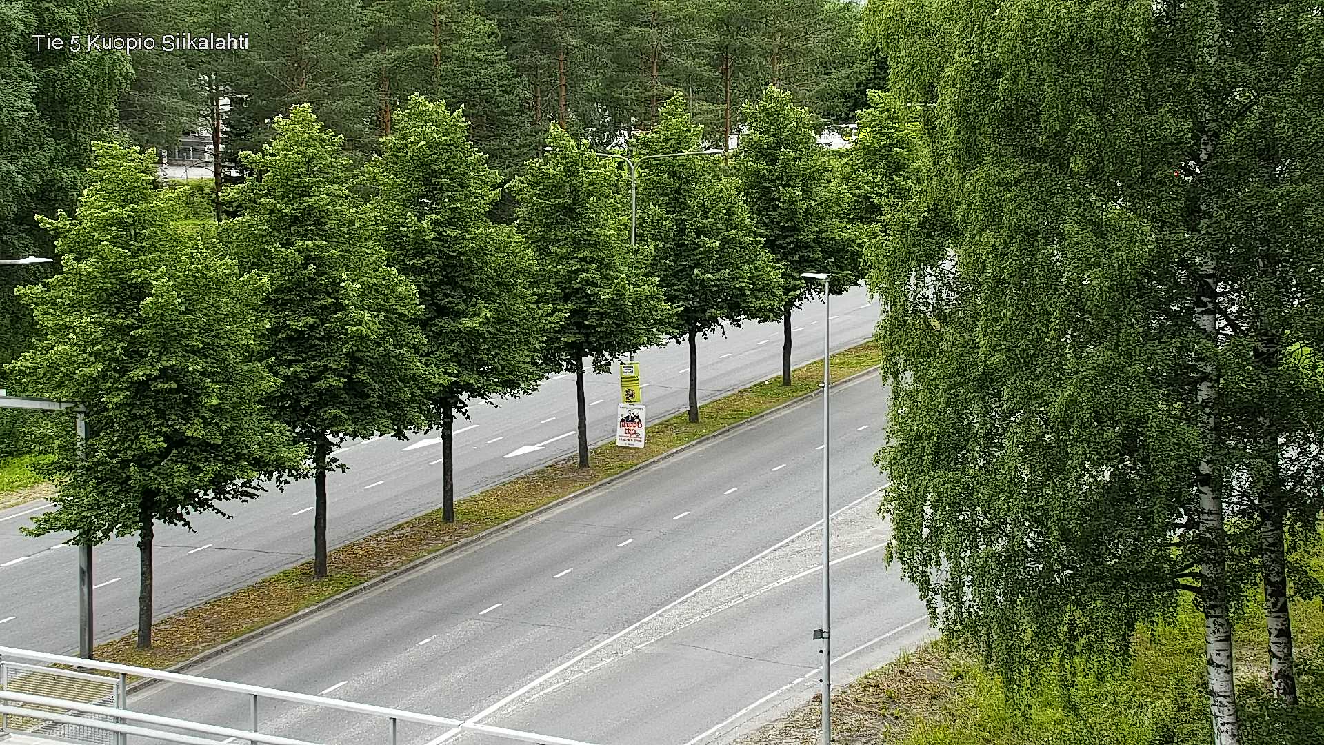 Weather Camera Image Road 5 Kuopio, Siikalahti, Kuopio, Pohjois-Savo