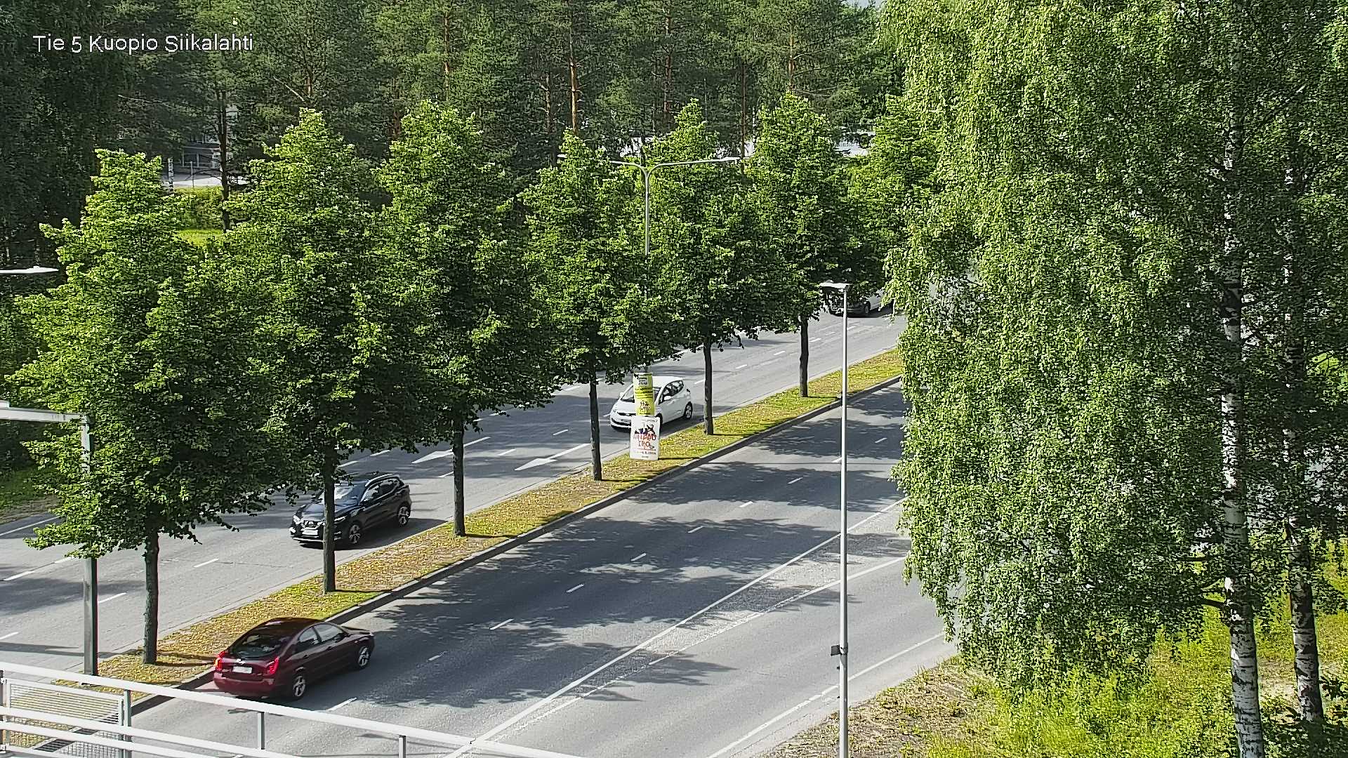 Kelikamerat Kuva Tie 5 Kuopio, Siikalahti, Kuopio, Pohjois-Savo
