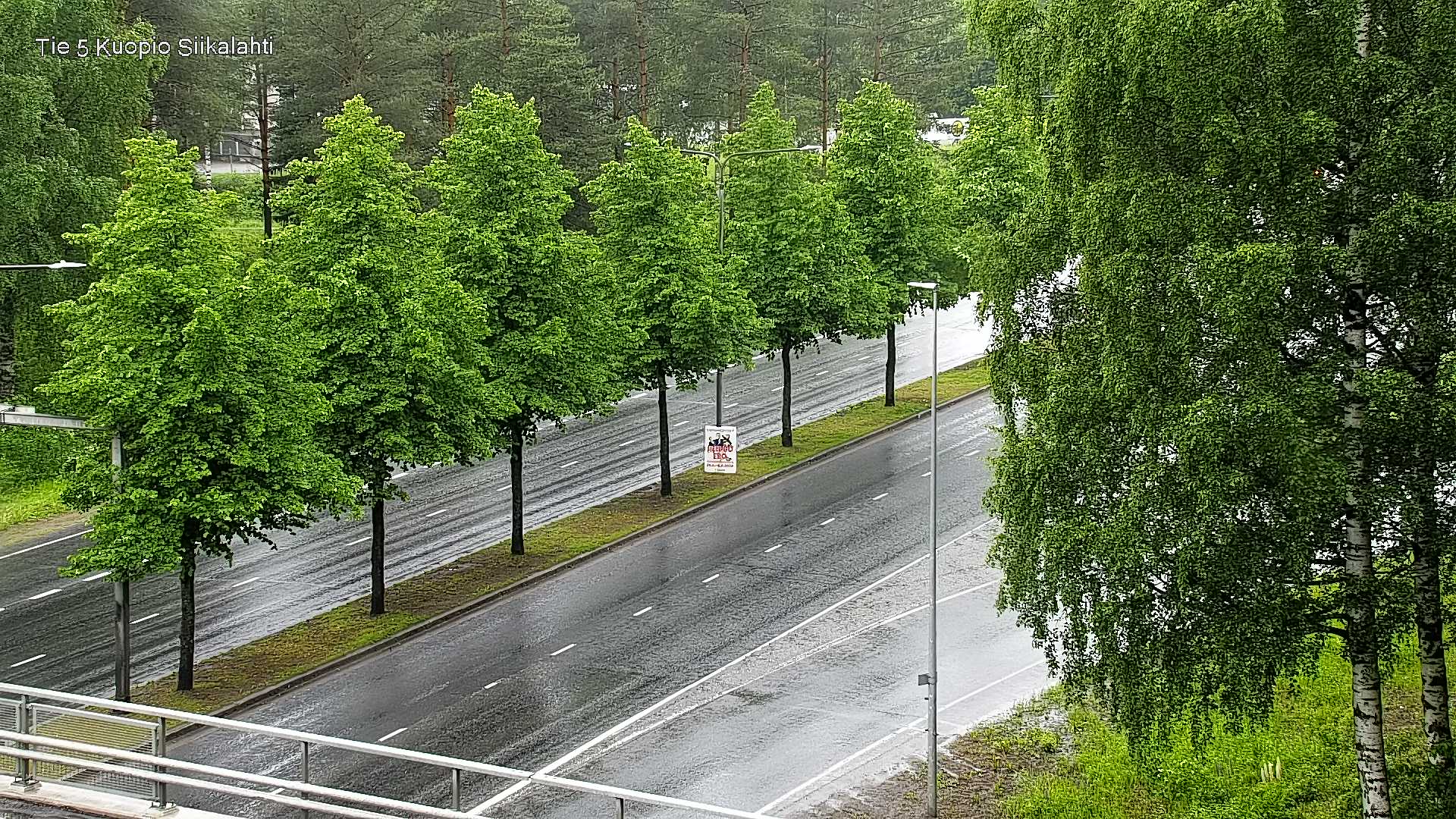 Weather Camera Image Väg 5 Kuopio, Siikalahti, Kuopio, Pohjois-Savo