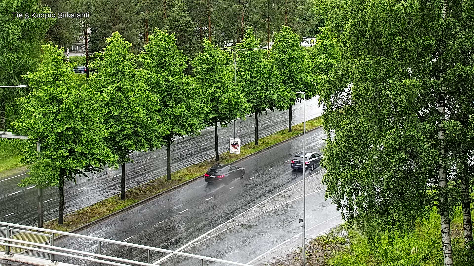 Weather Camera Image Väg 5 Kuopio, Siikalahti, Kuopio, Pohjois-Savo
