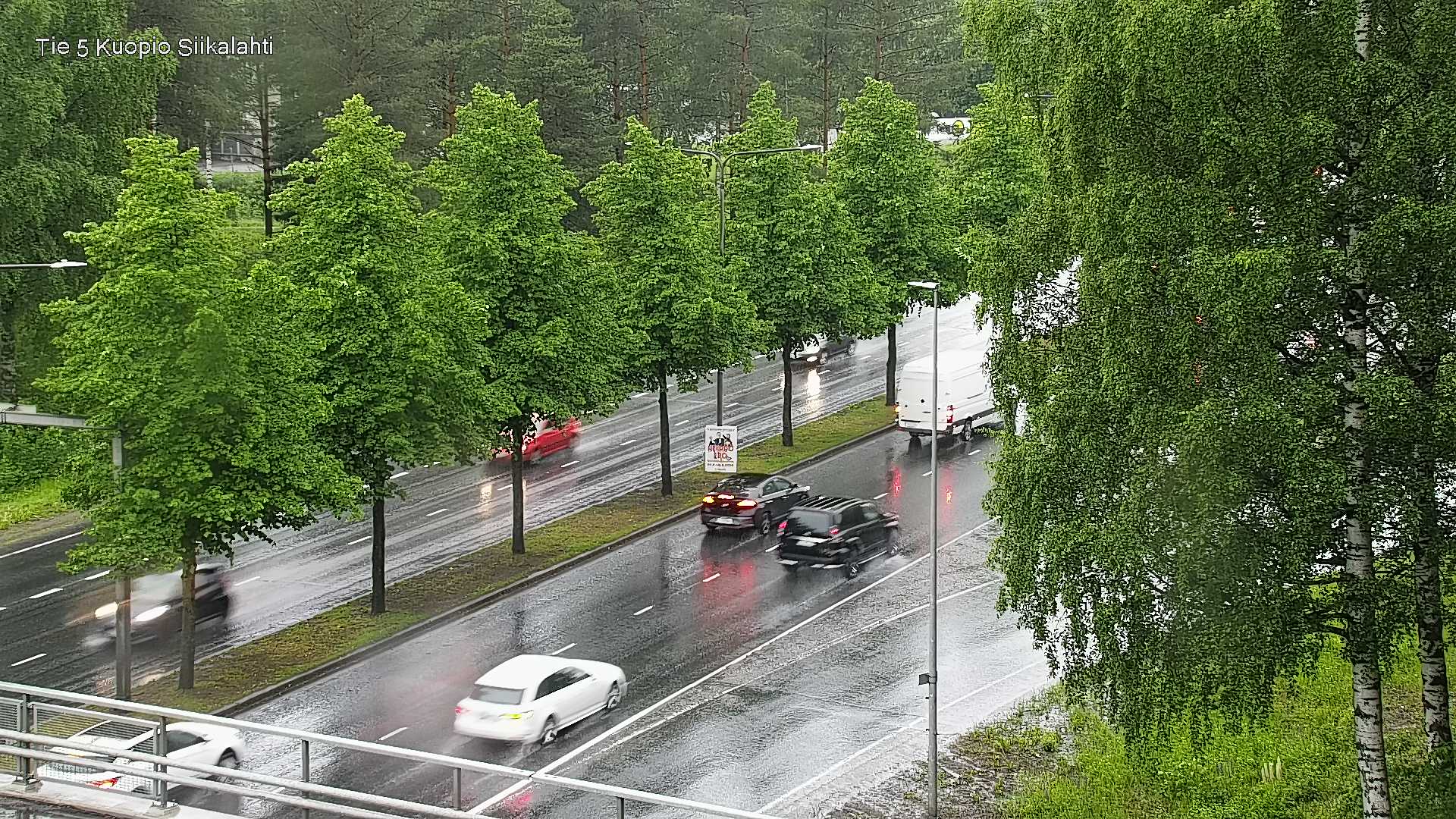 Weather Camera Image Road 5 Kuopio, Siikalahti, Kuopio, Pohjois-Savo