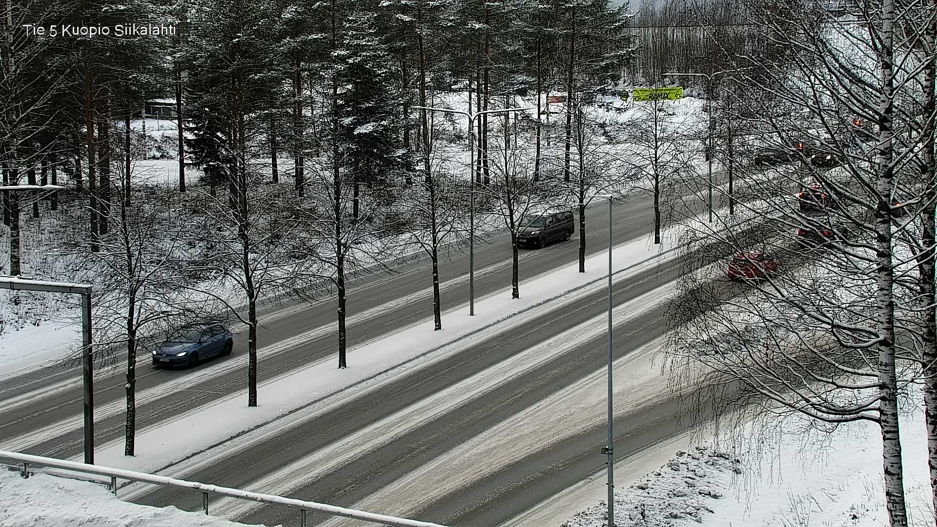 Weather Camera Image Väg 5 Kuopio, Siikalahti, Kuopio, Pohjois-Savo