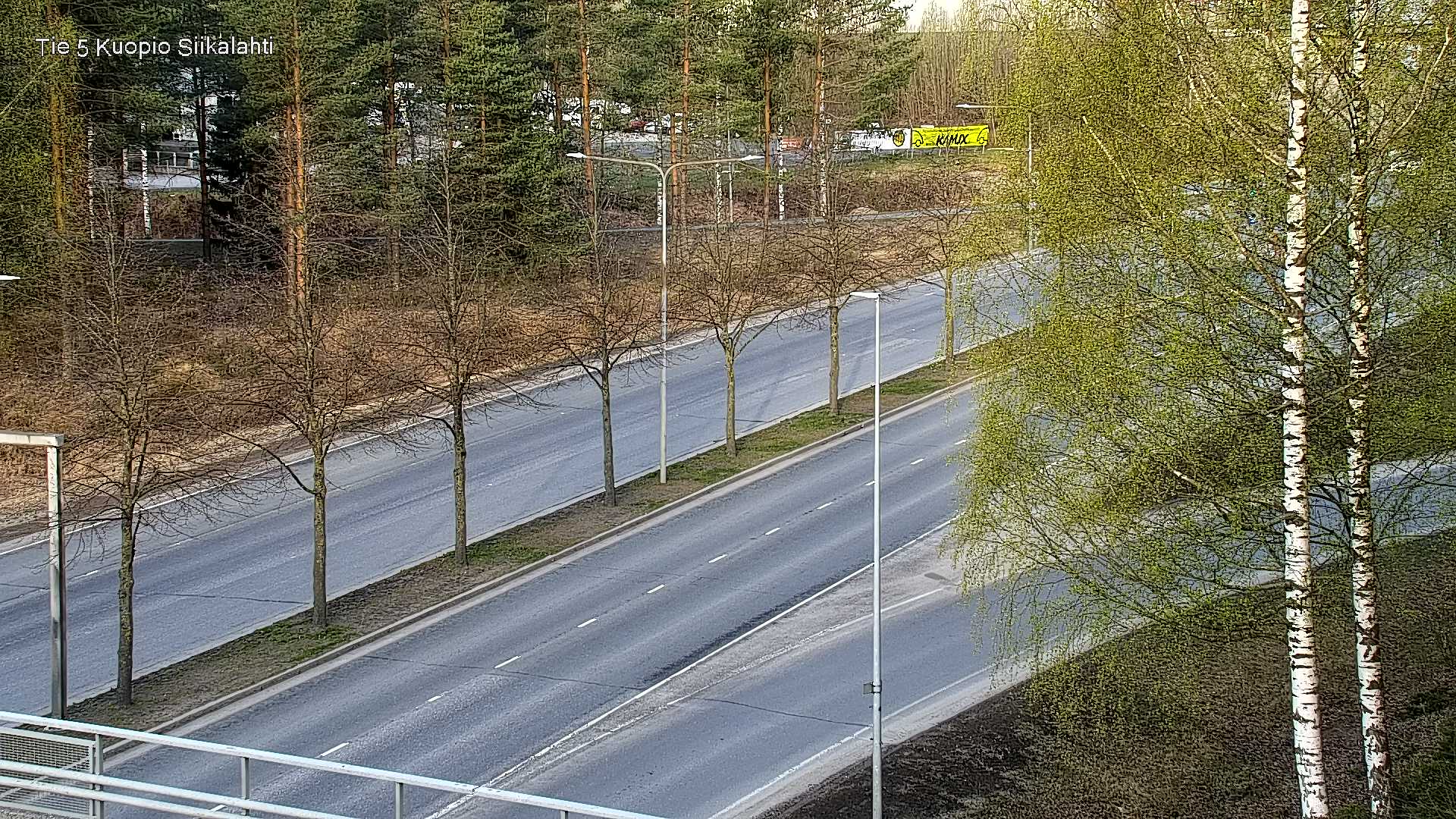 Weather Camera Image Road 5 Kuopio, Siikalahti, Kuopio, Pohjois-Savo