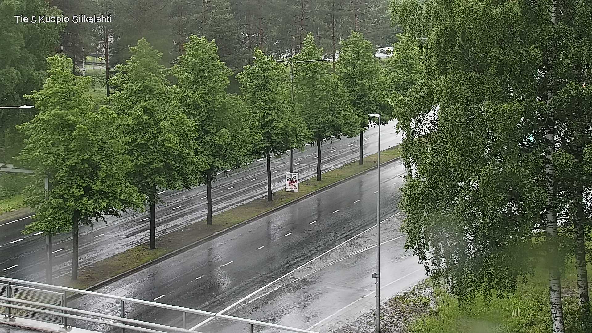 Weather Camera Image Road 5 Kuopio, Siikalahti, Kuopio, Pohjois-Savo