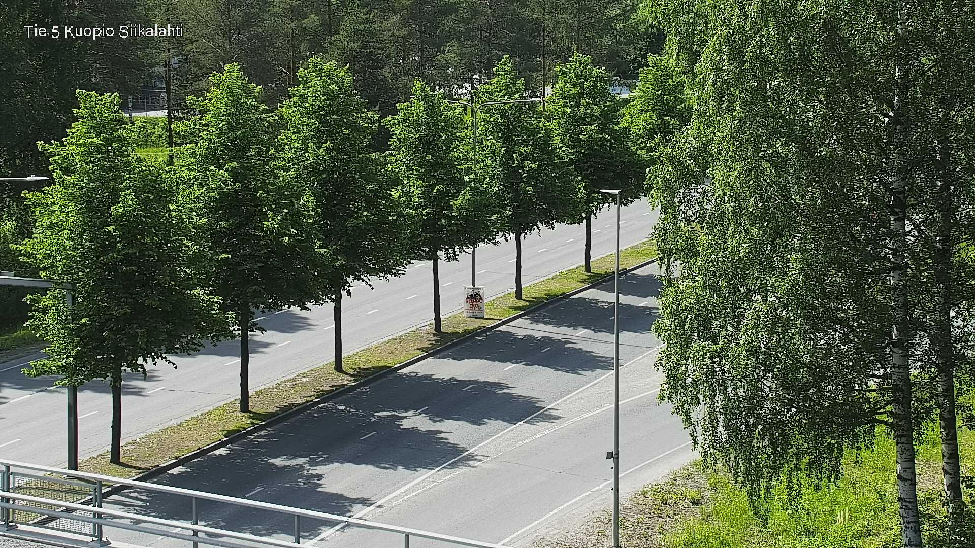 Weather Camera Image Road 5 Kuopio, Siikalahti, Kuopio, Pohjois-Savo