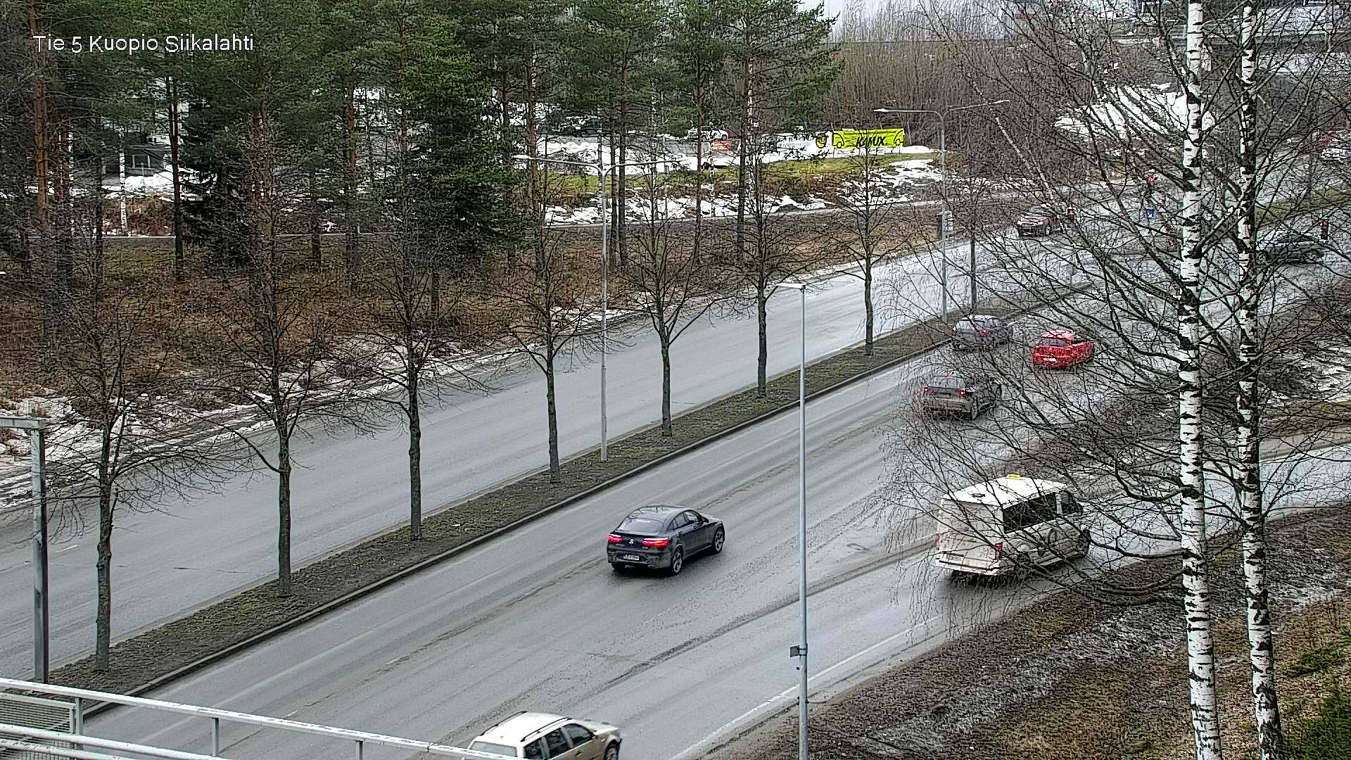 Weather Camera Image Väg 5 Kuopio, Siikalahti, Kuopio, Pohjois-Savo