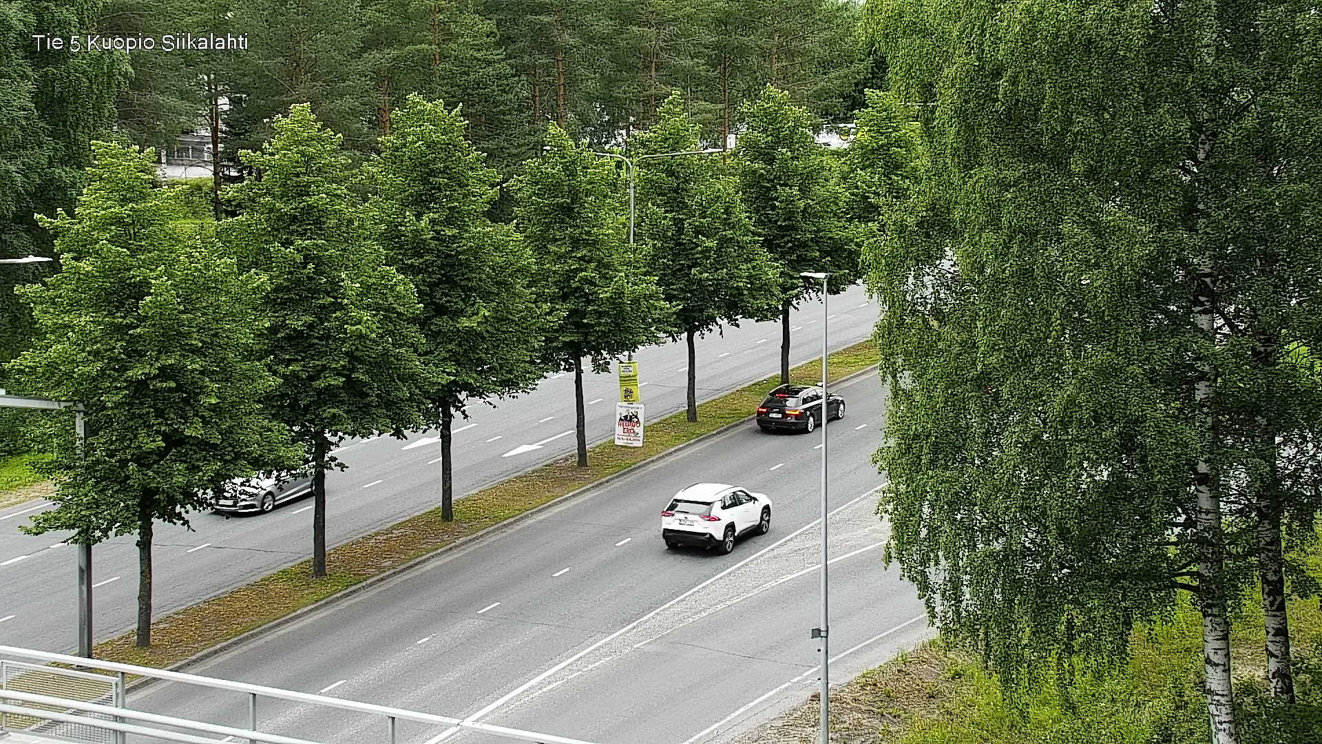 Weather Camera Image Road 5 Kuopio, Siikalahti, Kuopio, Pohjois-Savo