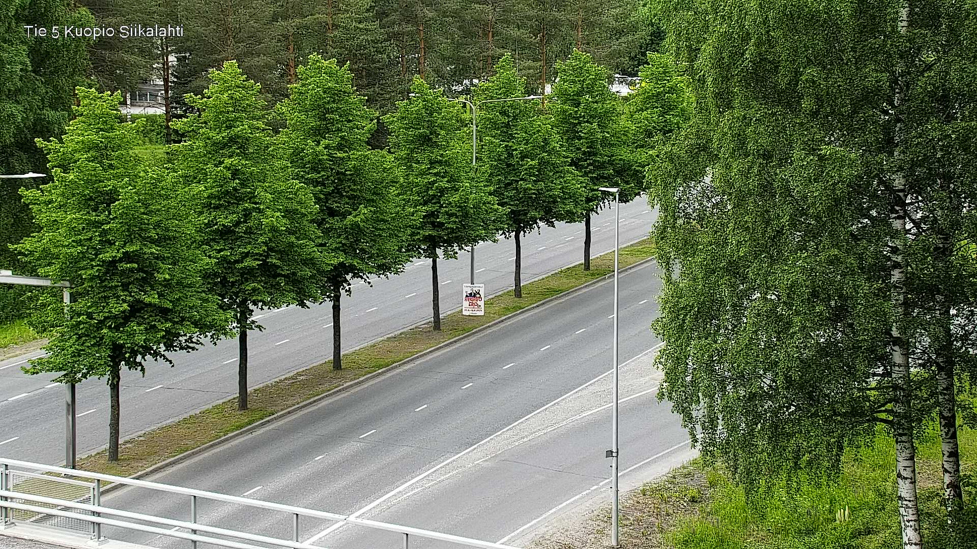 Weather Camera Image Road 5 Kuopio, Siikalahti, Kuopio, Pohjois-Savo
