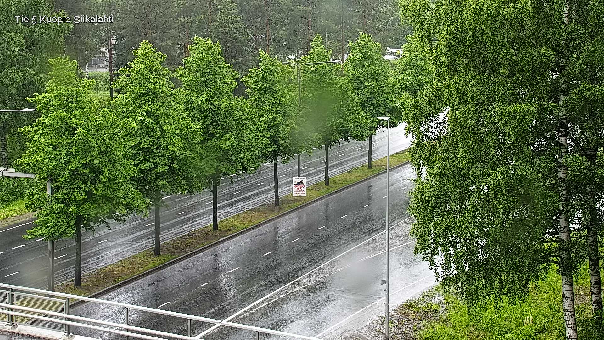 Weather Camera Image Väg 5 Kuopio, Siikalahti, Kuopio, Pohjois-Savo