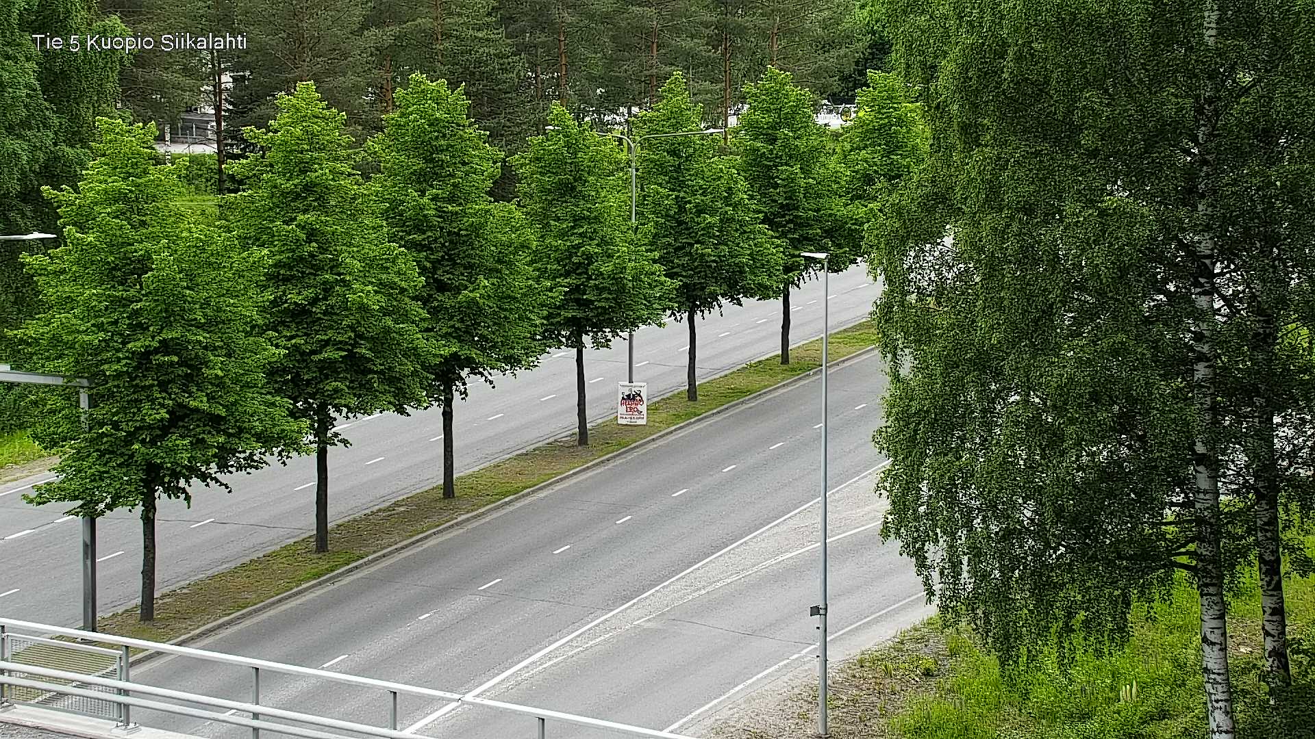 Weather Camera Image Road 5 Kuopio, Siikalahti, Kuopio, Pohjois-Savo