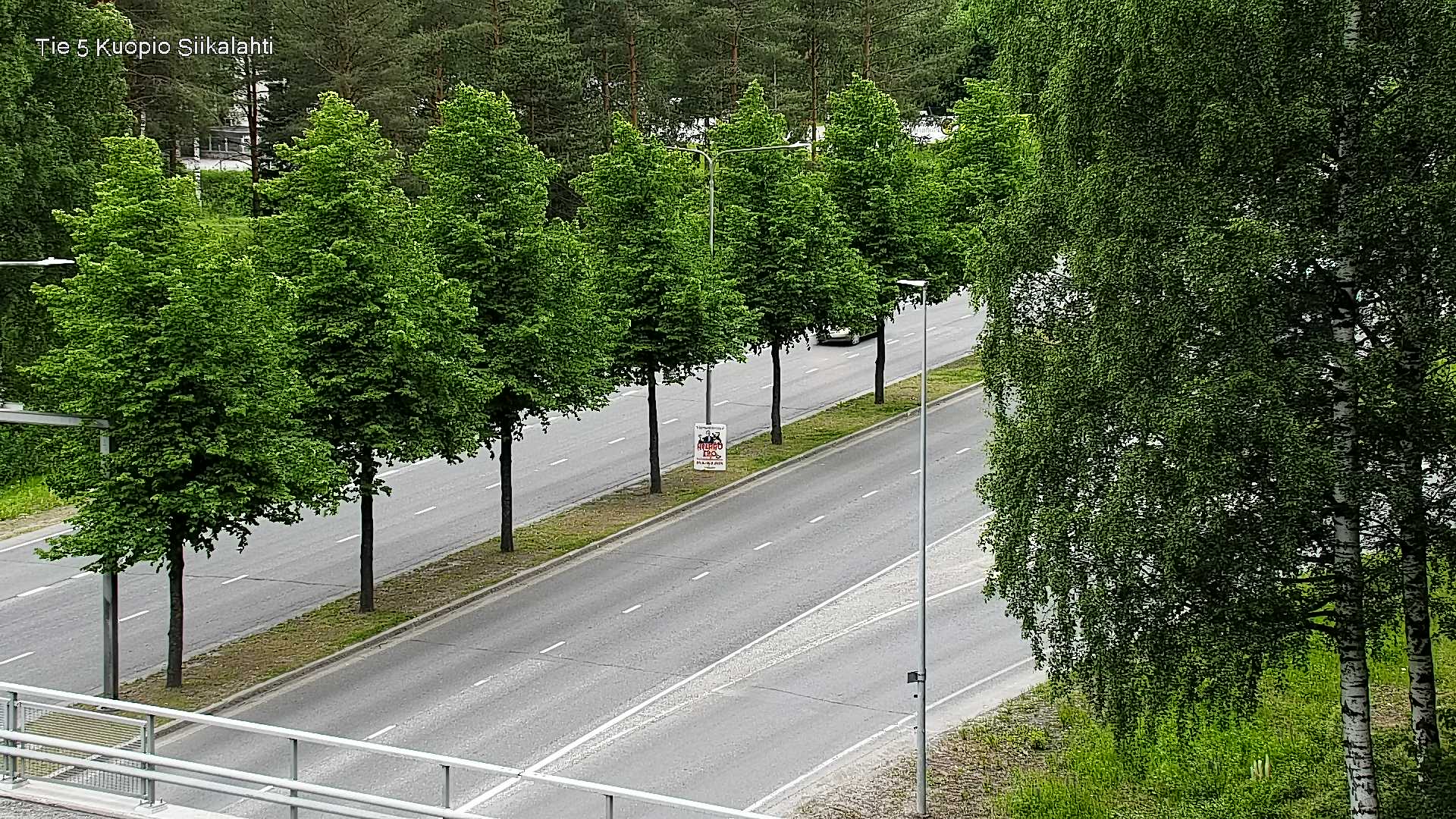 Weather Camera Image Road 5 Kuopio, Siikalahti, Kuopio, Pohjois-Savo