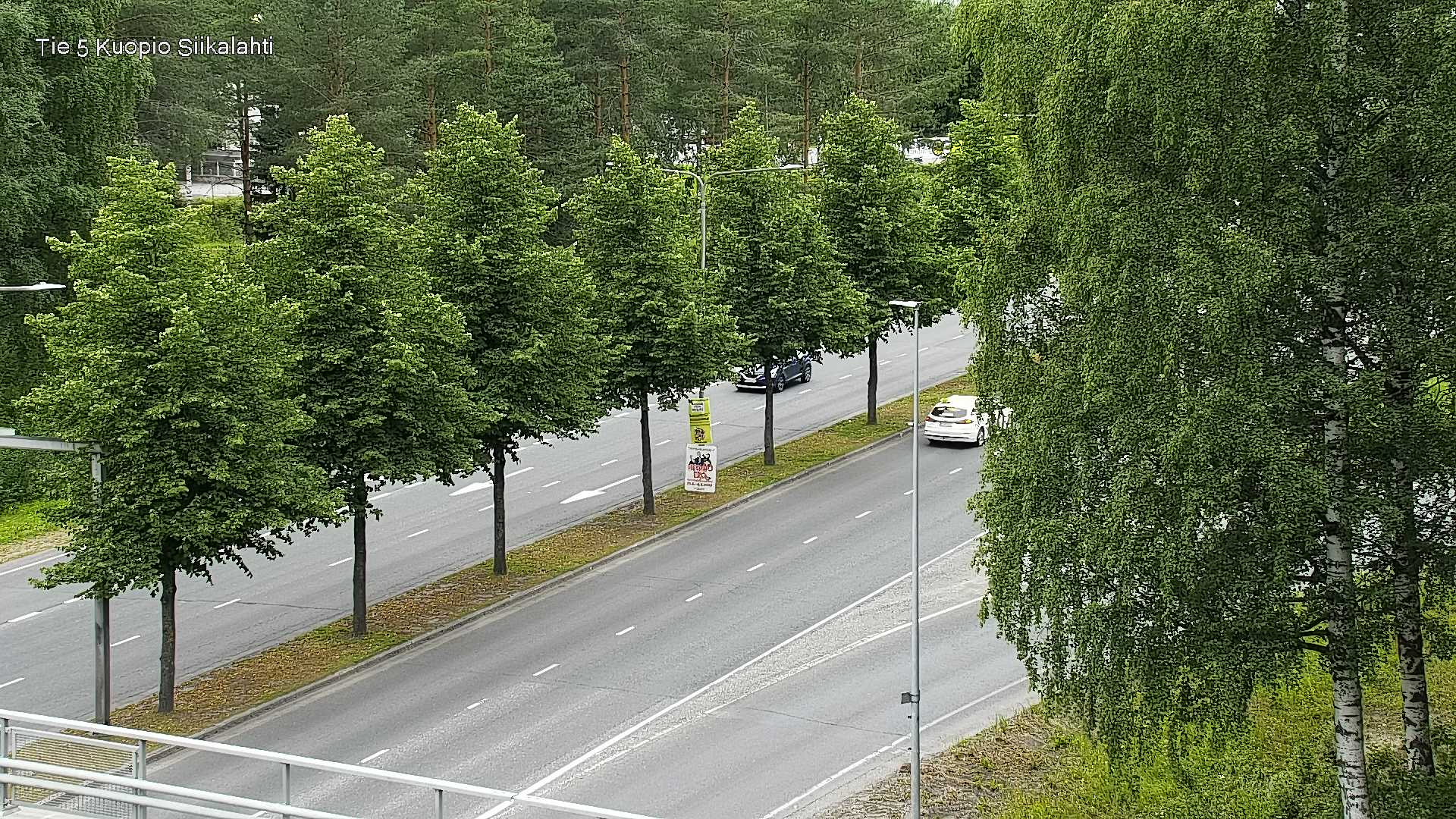 Weather Camera Image Road 5 Kuopio, Siikalahti, Kuopio, Pohjois-Savo