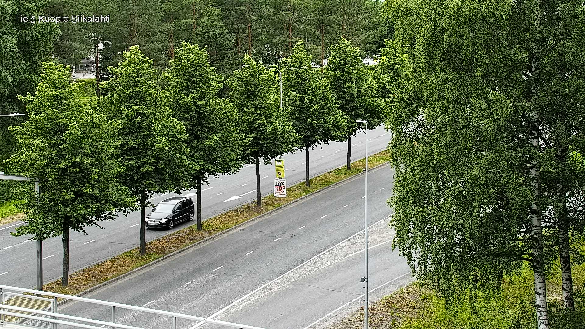 Weather Camera Image Road 5 Kuopio, Siikalahti, Kuopio, Pohjois-Savo