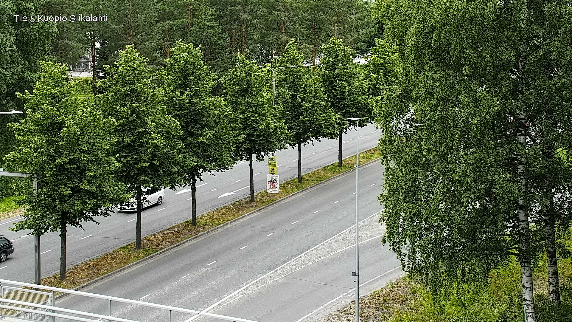 Weather Camera Image Road 5 Kuopio, Siikalahti, Kuopio, Pohjois-Savo