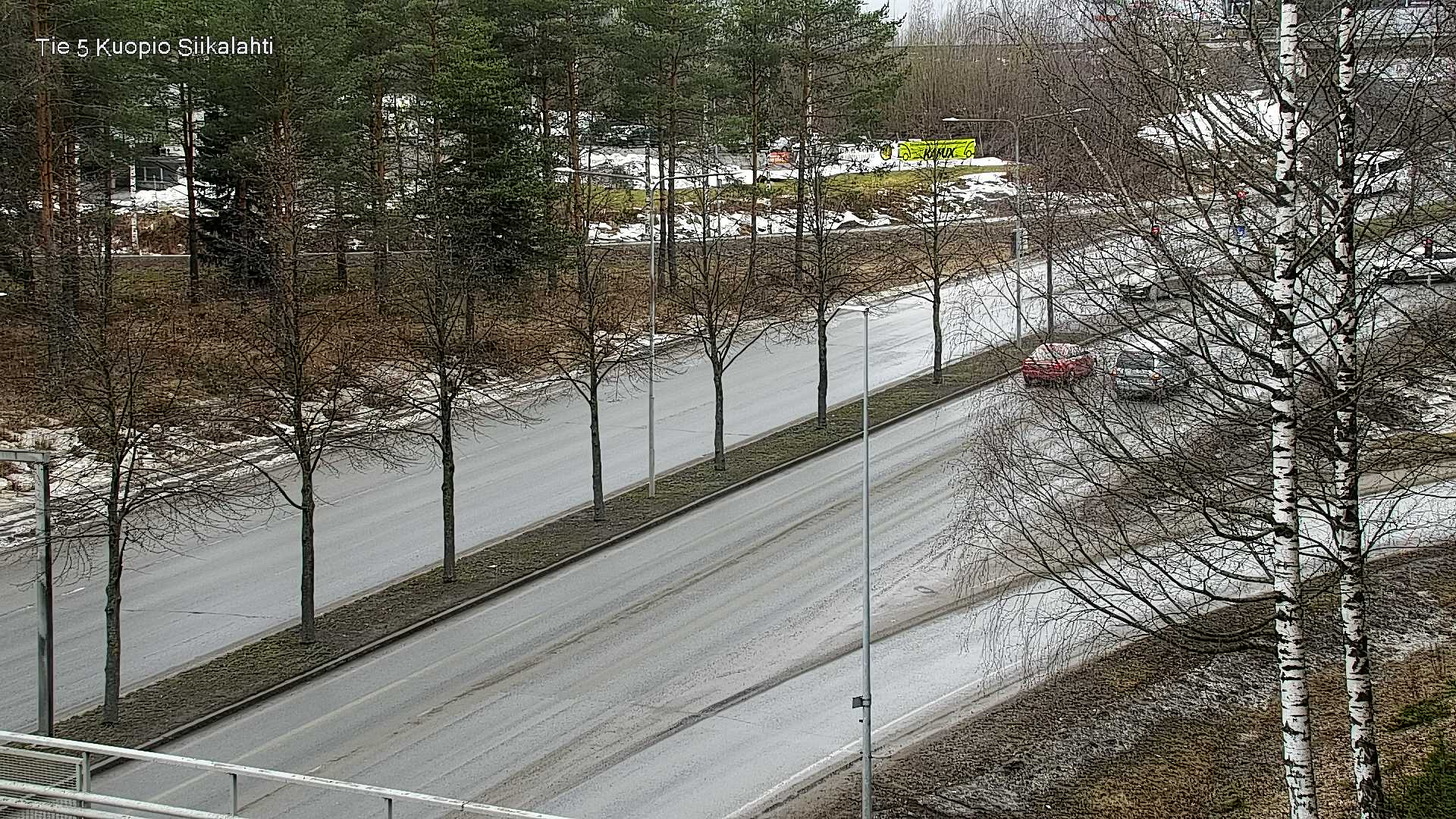 Weather Camera Image Väg 5 Kuopio, Siikalahti, Kuopio, Pohjois-Savo