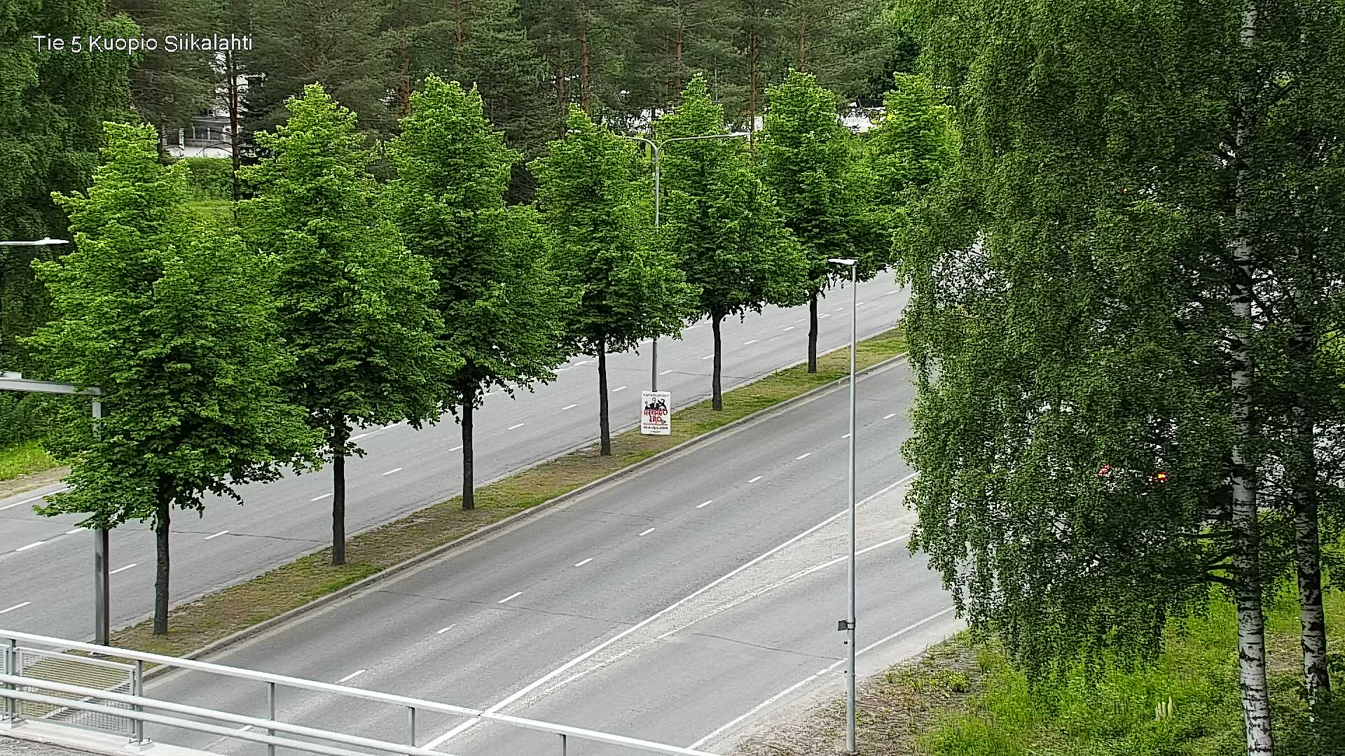 Weather Camera Image Road 5 Kuopio, Siikalahti, Kuopio, Pohjois-Savo