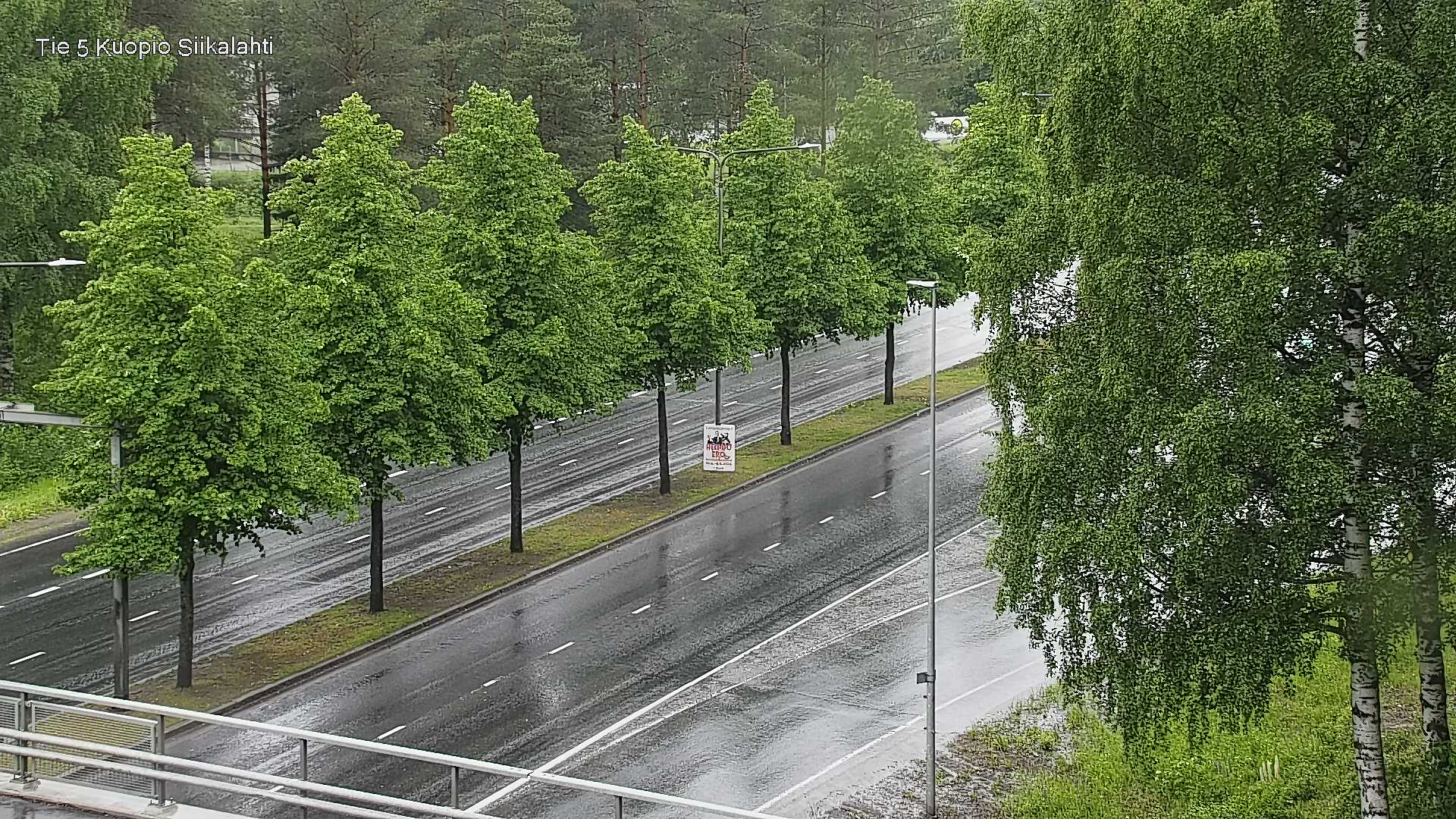 Weather Camera Image Road 5 Kuopio, Siikalahti, Kuopio, Pohjois-Savo
