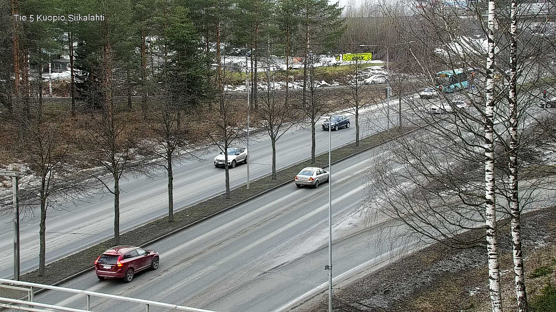 Weather Camera Image Road 5 Kuopio, Siikalahti, Kuopio, Pohjois-Savo