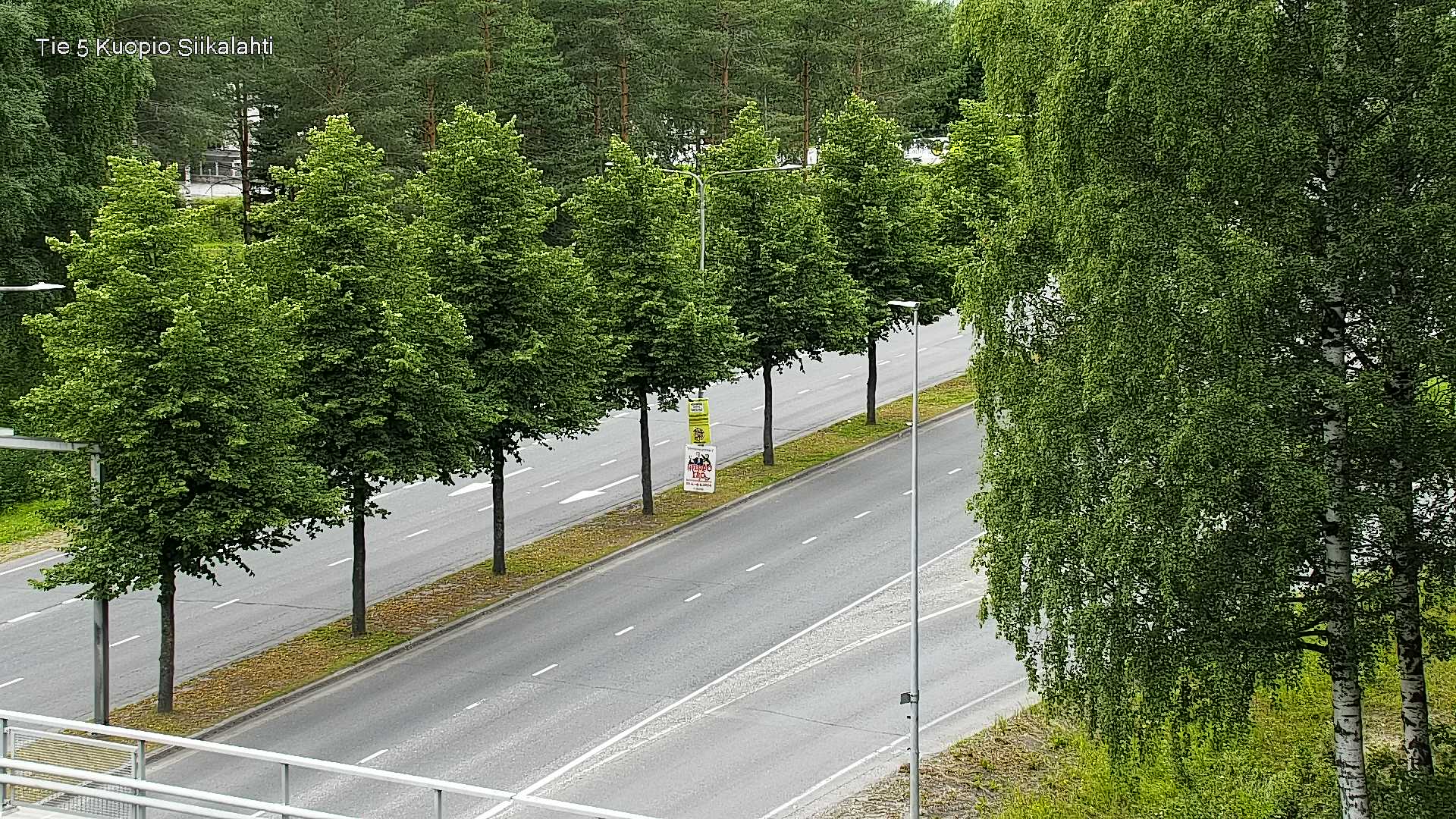 Weather Camera Image Road 5 Kuopio, Siikalahti, Kuopio, Pohjois-Savo